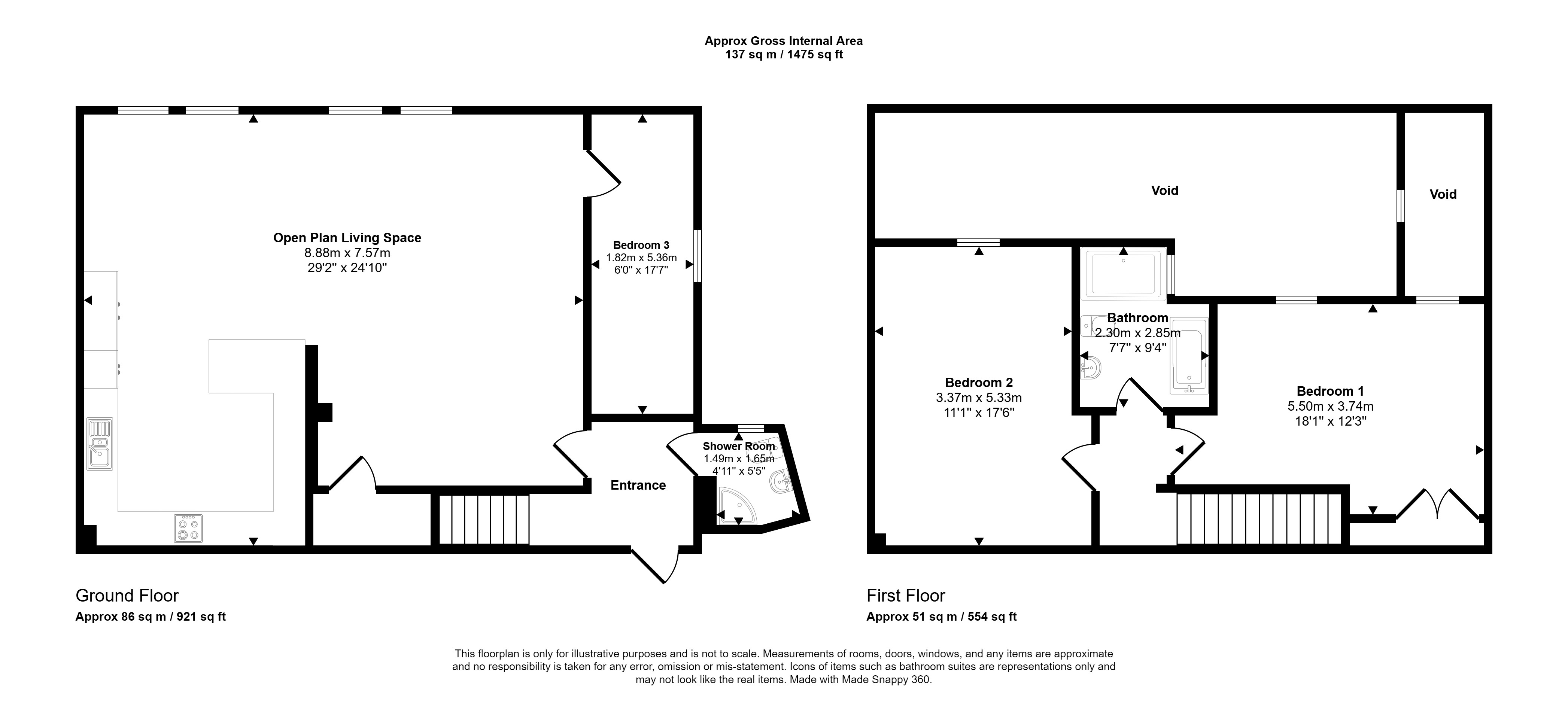 13, The Tabernacle, Trowbridge floorplan