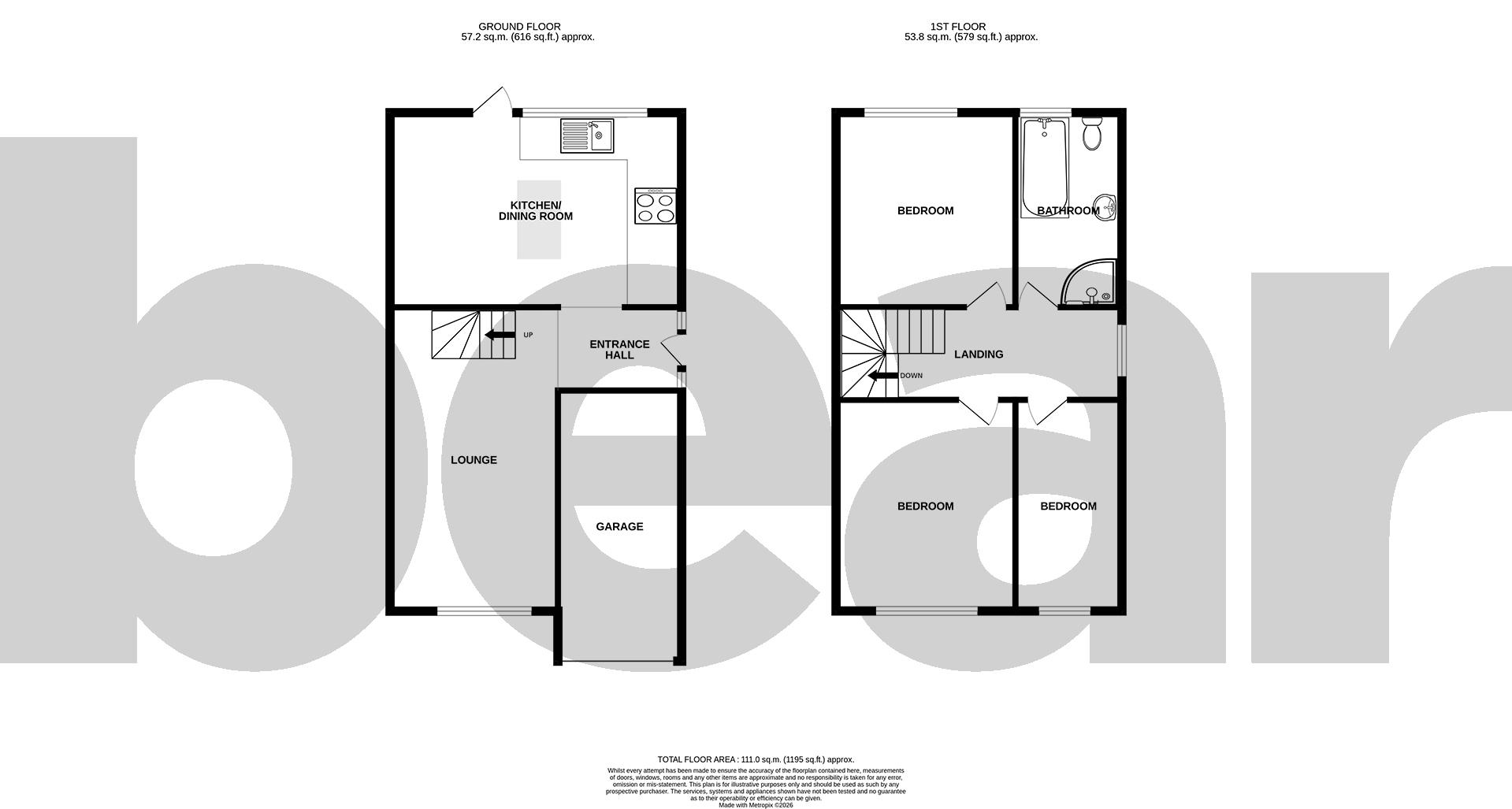 272, Rayleigh Road, Leigh-on-Sea floorplan