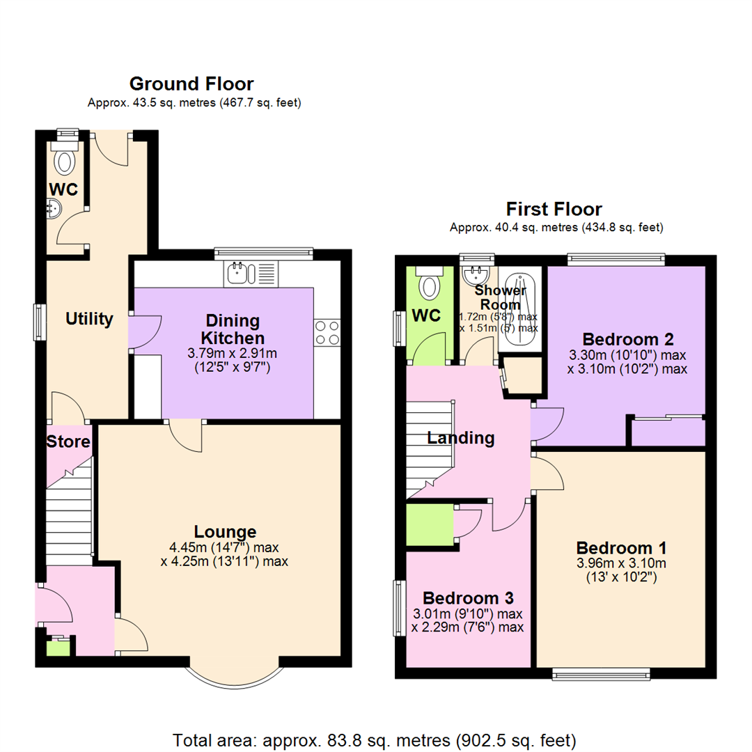 Queens Bower Road, Bestwood Park, Nottingham NG5, 3 bedroom semi