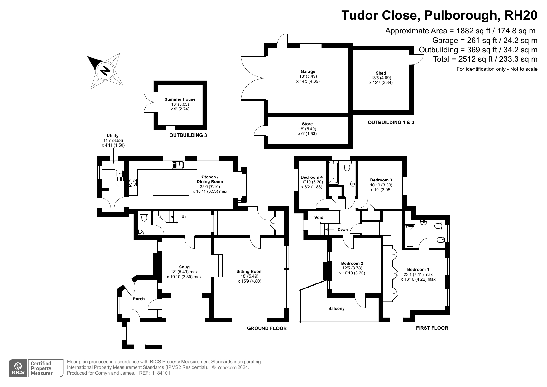 The Lions,, Tudor Close, West Sussex floorplan