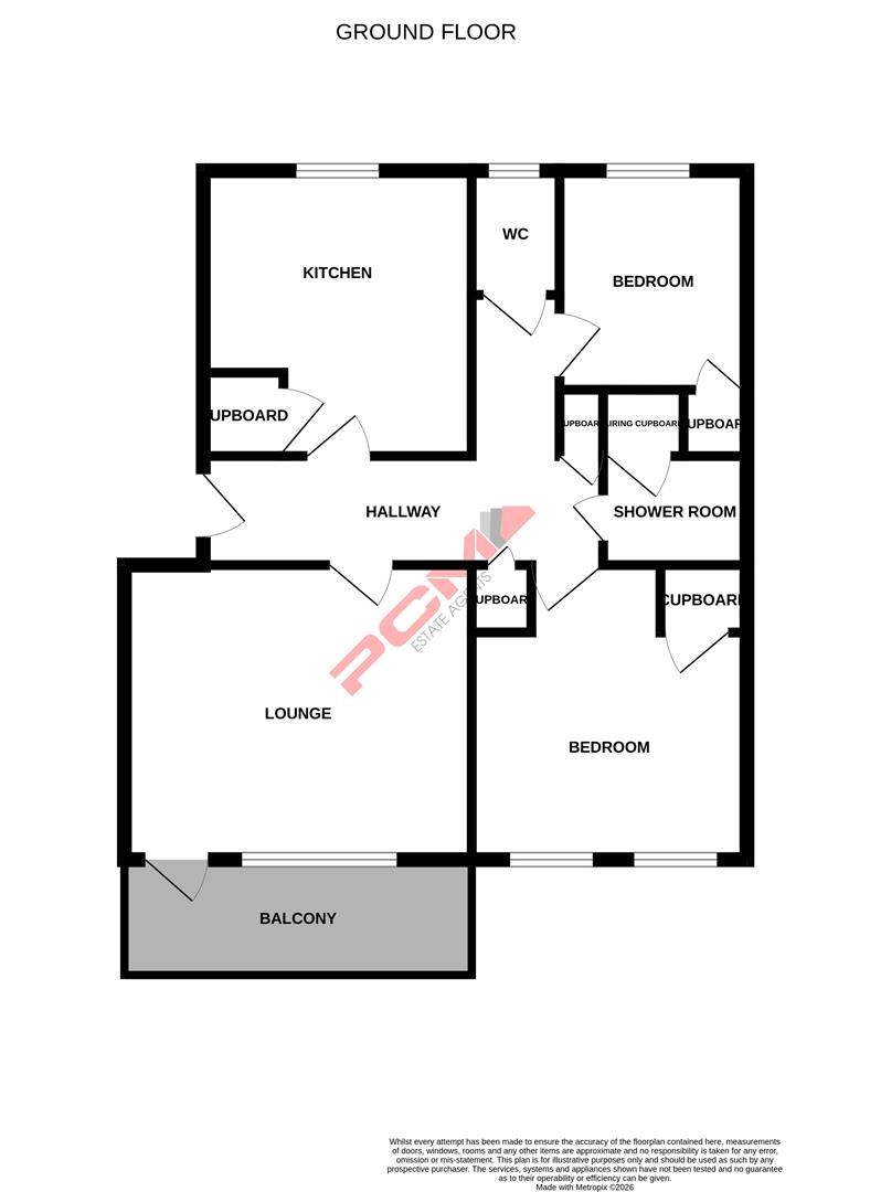 35 Albany Court, Robertson Terrace, Hastings floorplan