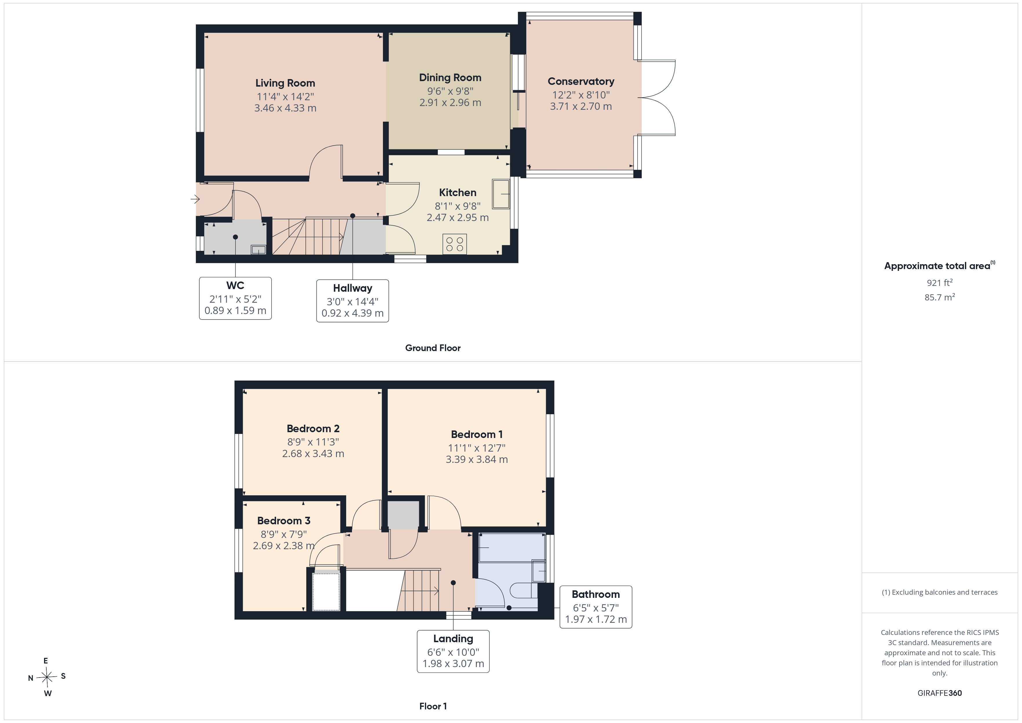 Folkton Gardens, Nottingham floorplan