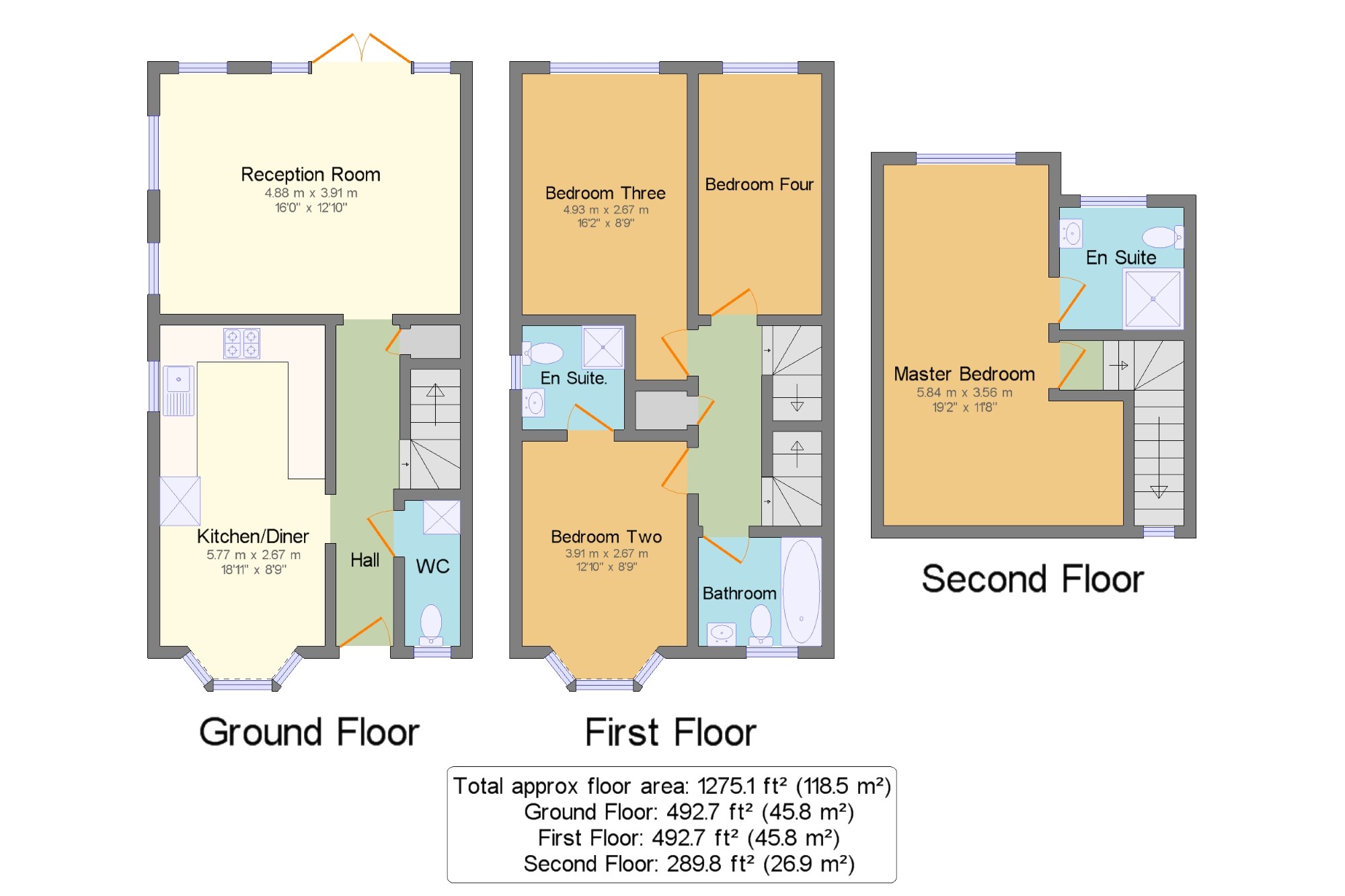 4 Bedrooms Semi-detached house for sale in Windyridge Cottages, Punnetts Town, Heathfield, East Sussex TN21