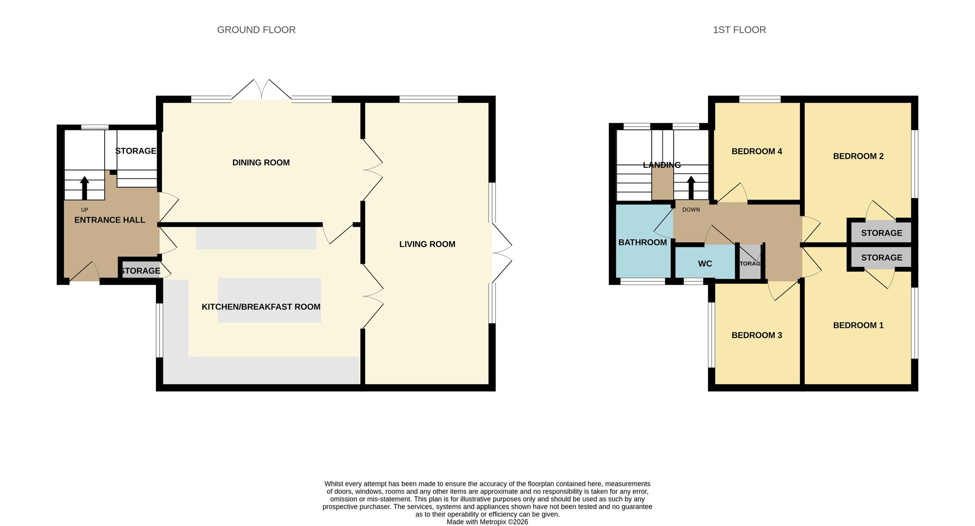 18 Chittock Mead, Basildon floorplan