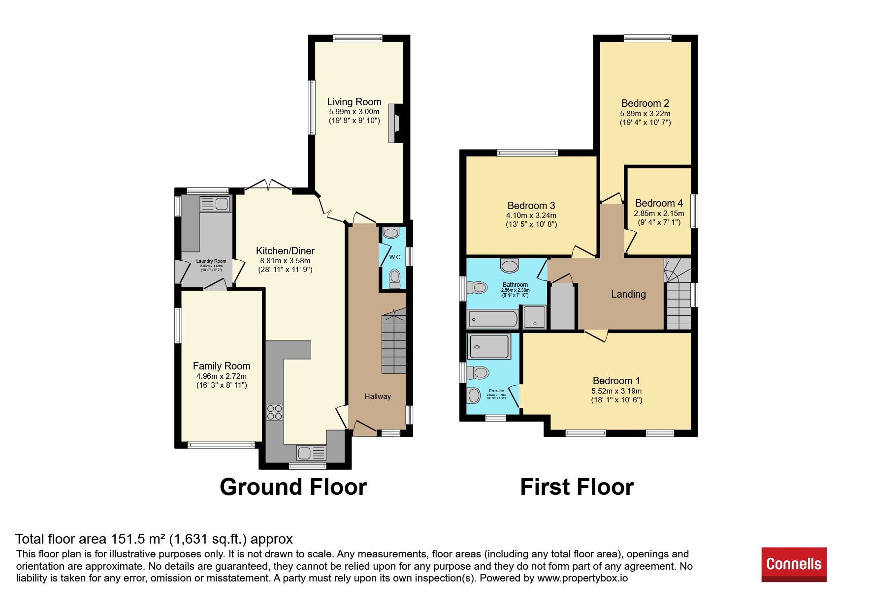 36, Lands Park, Plymouth floorplan
