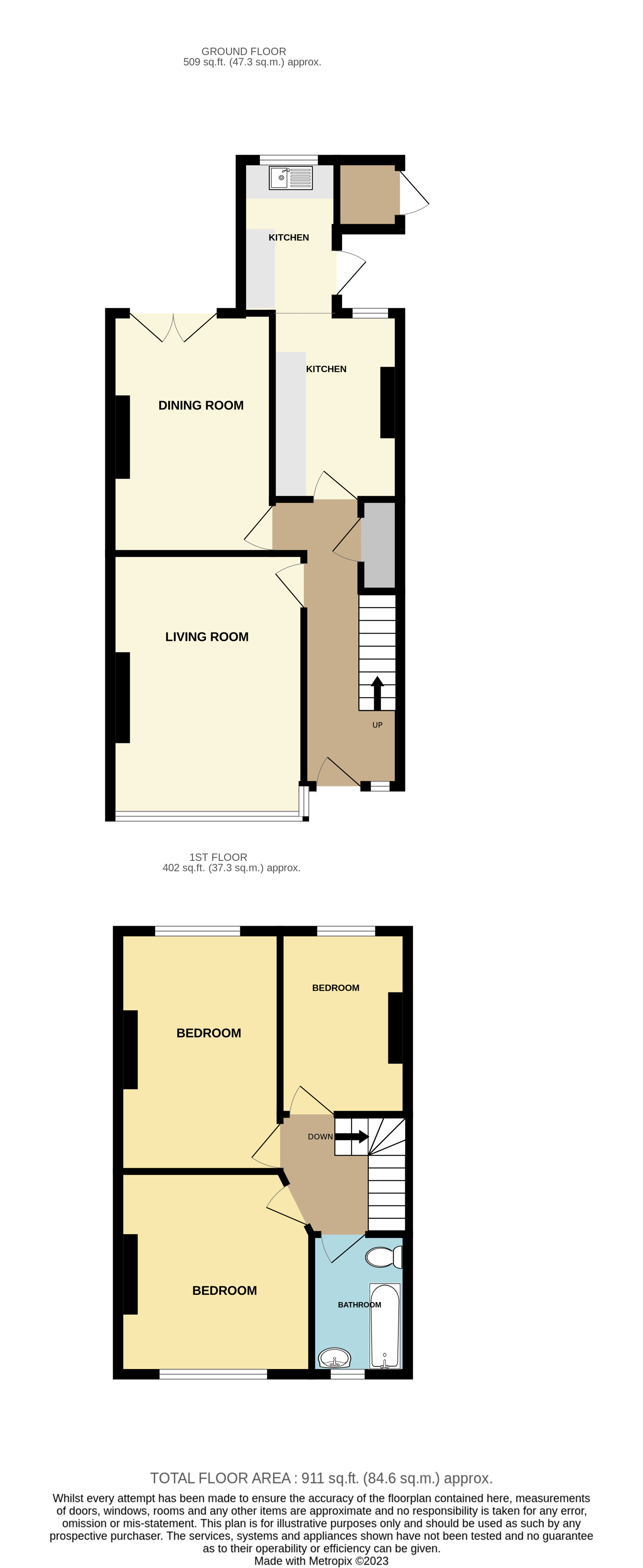 Lavender Vale, Wallington SM6, 3 bedroom end terrace house for sale