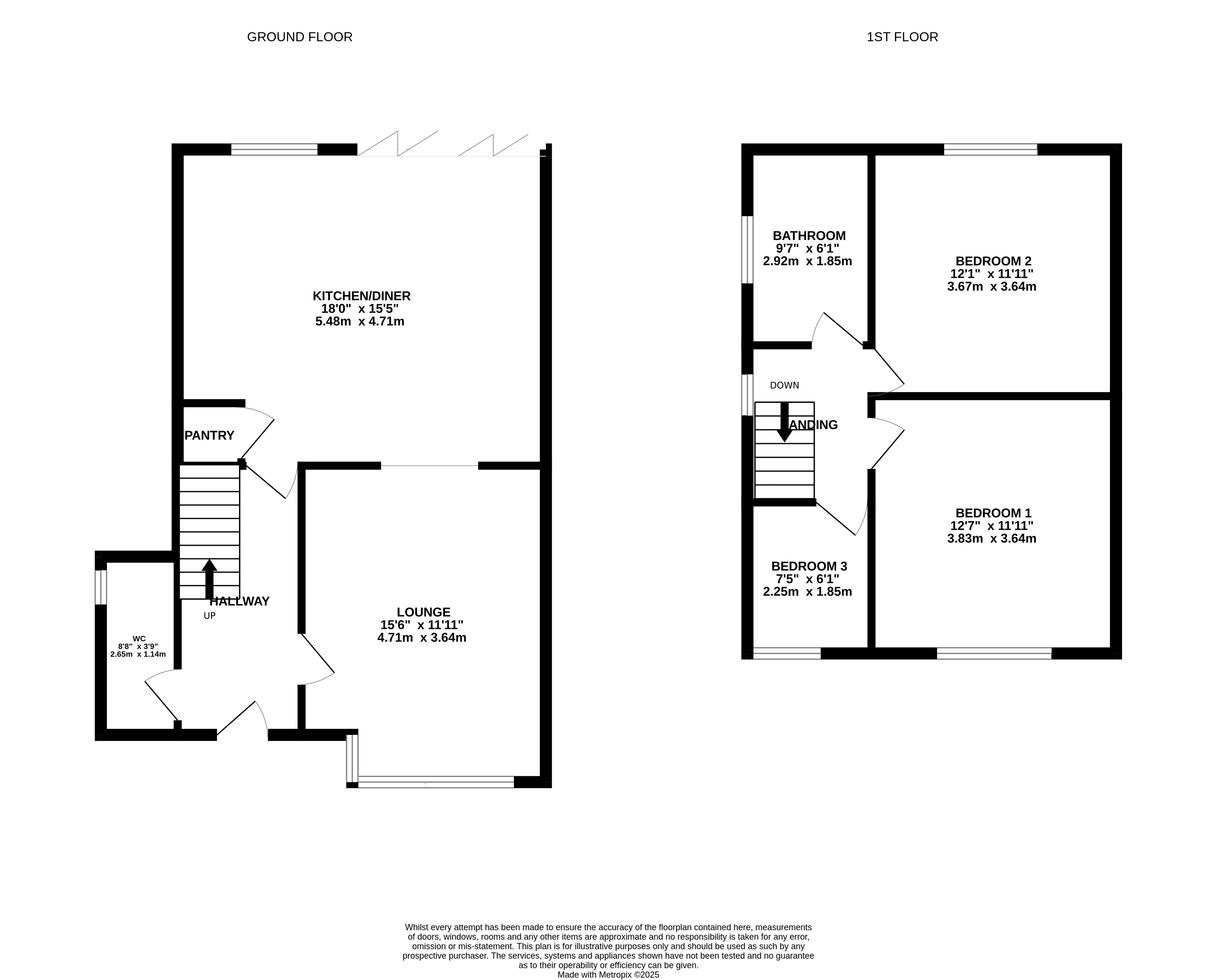 34, Charles Street, Alfreton floorplan