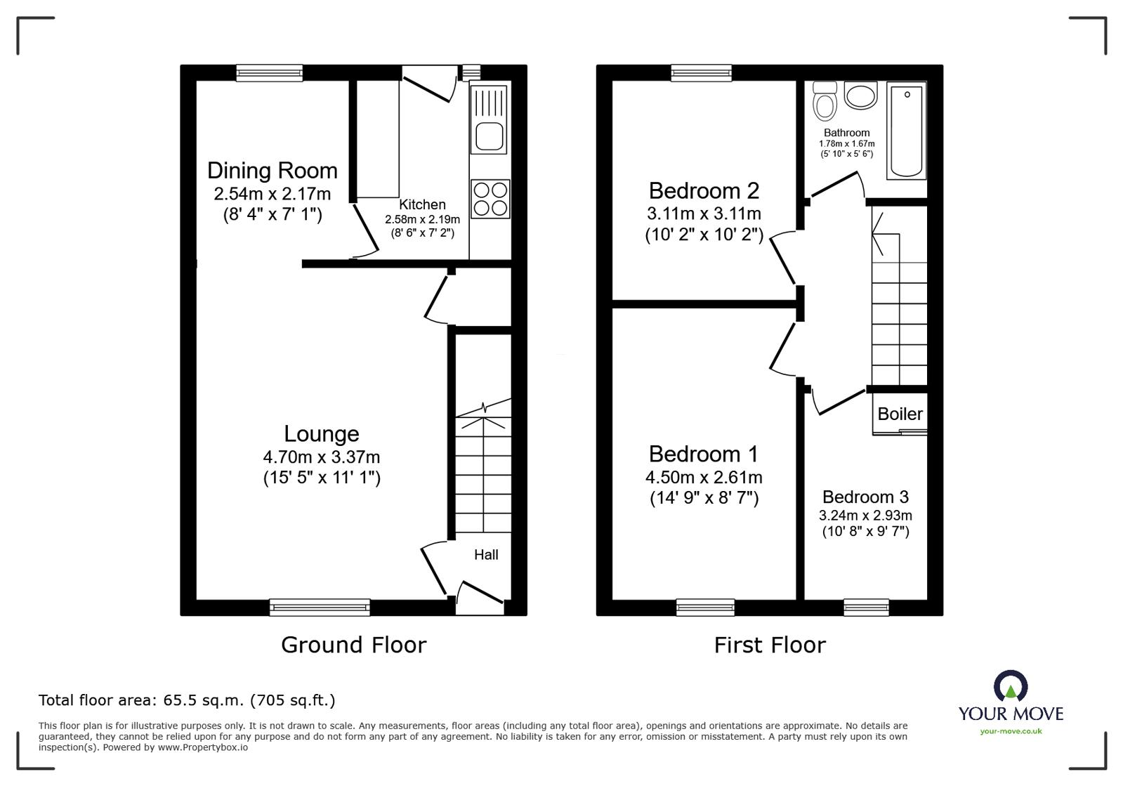 22, Thirlmere Avenue, Manchester floorplan