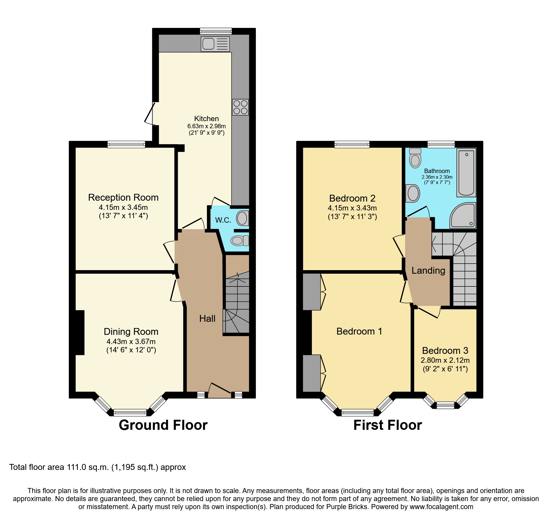 Limpsfield Road, South Croydon CR2, 3 bedroom terraced house for sale