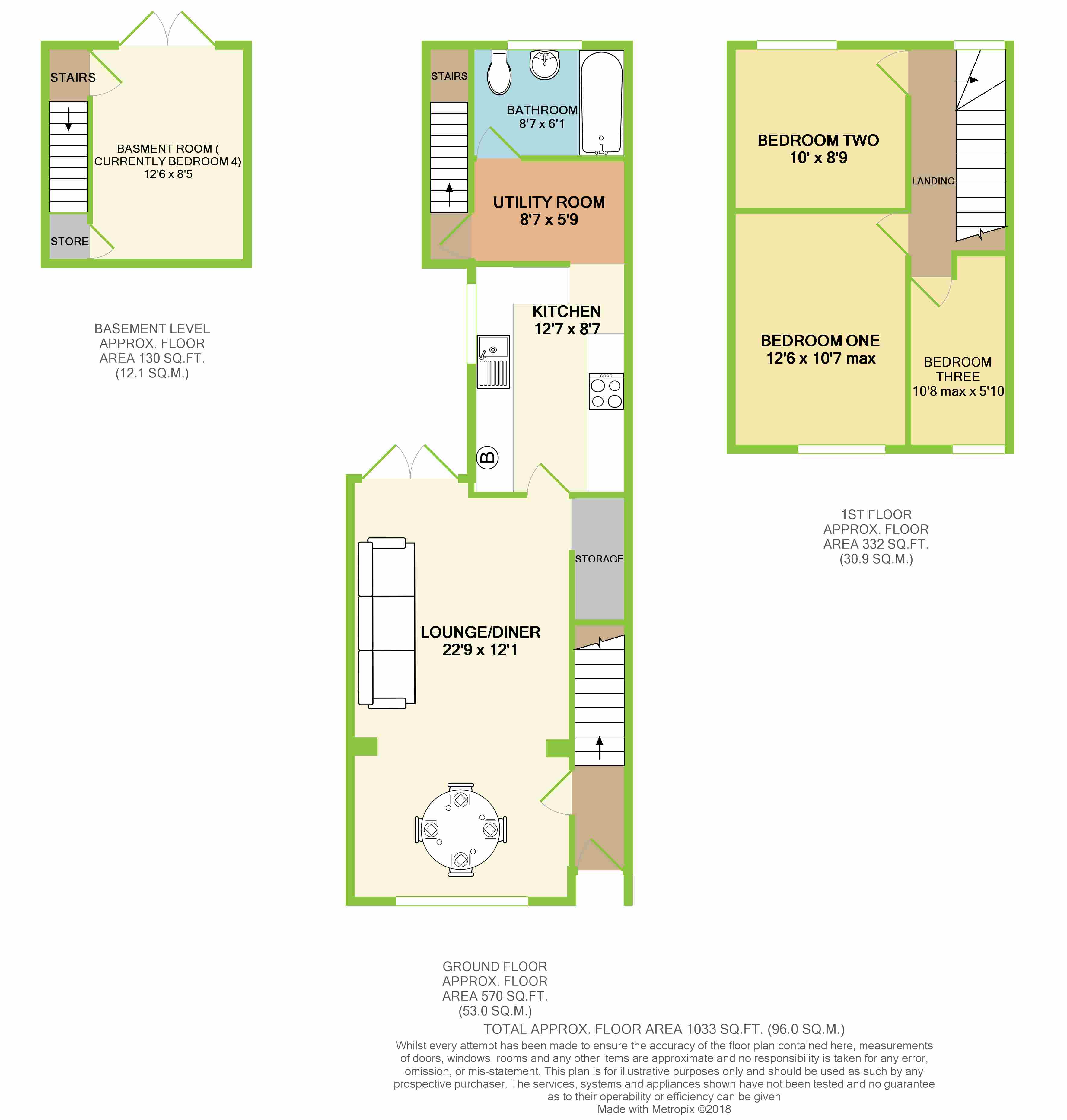 3 Bedrooms Terraced house for sale in Collwyn Street, Coedely, Tonyrefail CF39