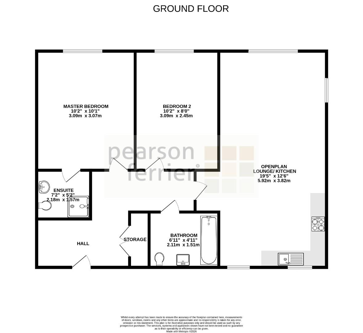 15, Churchbeck Chase, Manchester floorplan
