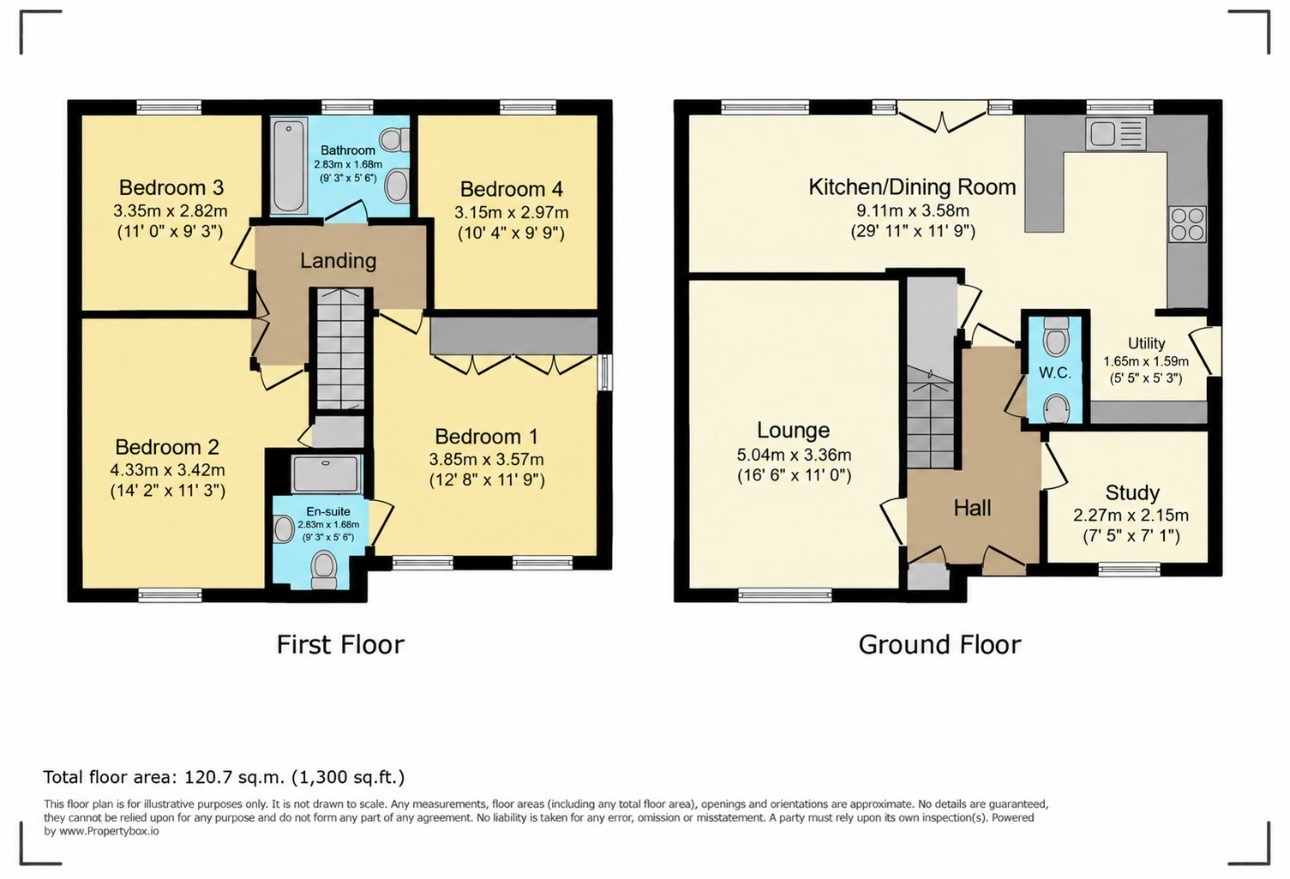 16 Fern Drive, Penllergaer, West Glamorgan floorplan