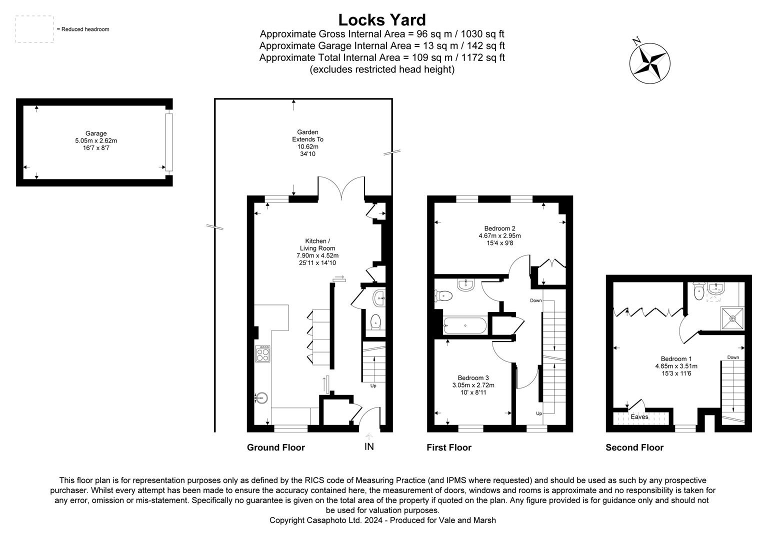 3, Locks Yard, Headcorn floorplan