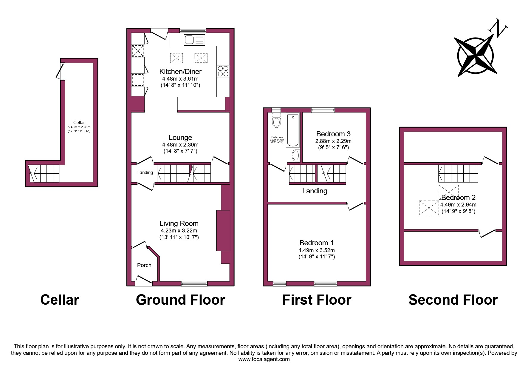 3, Laythorpe Terrace, Keighley floorplan