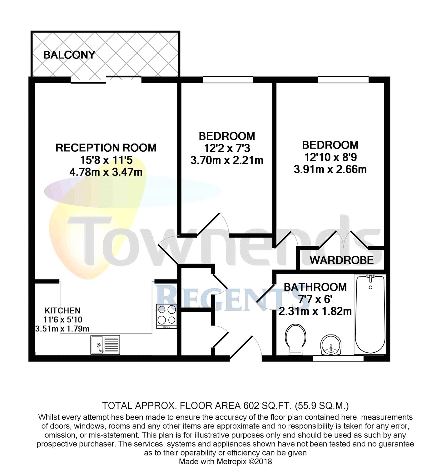 2 Bedrooms Flat for sale in Buddleia House, Tilley Road, Feltham TW13