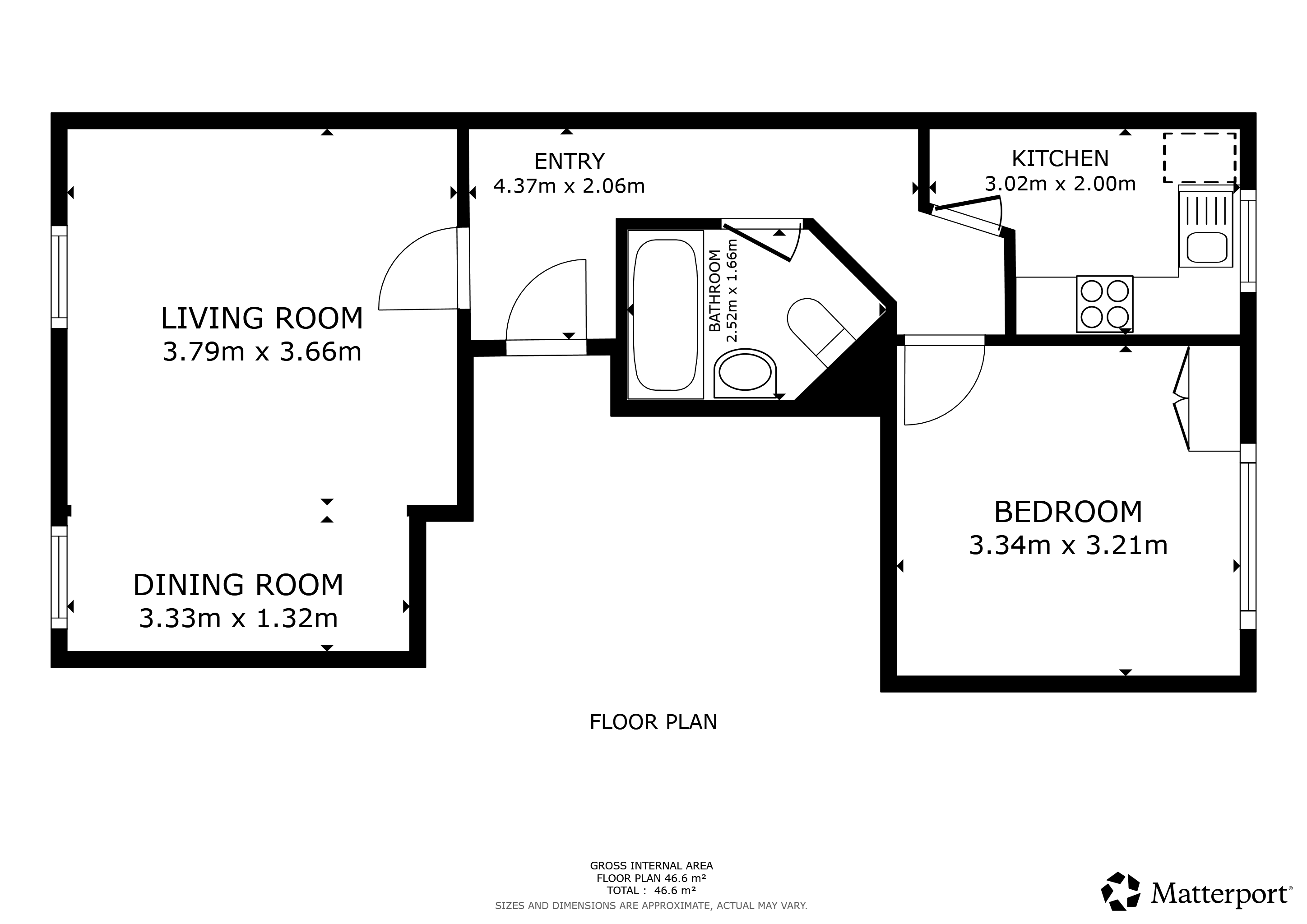 7, Terrace Road, Rotherham floorplan