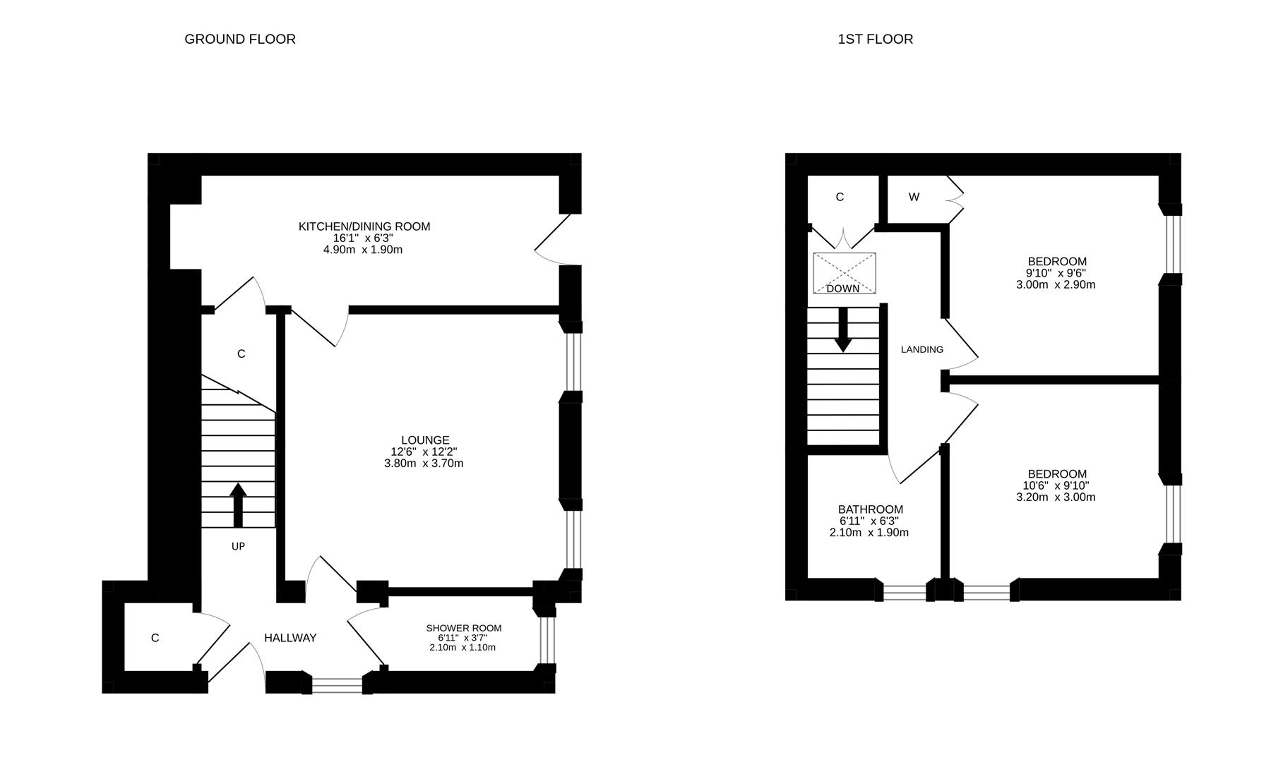 12, Campbell Street, Dollar floorplan