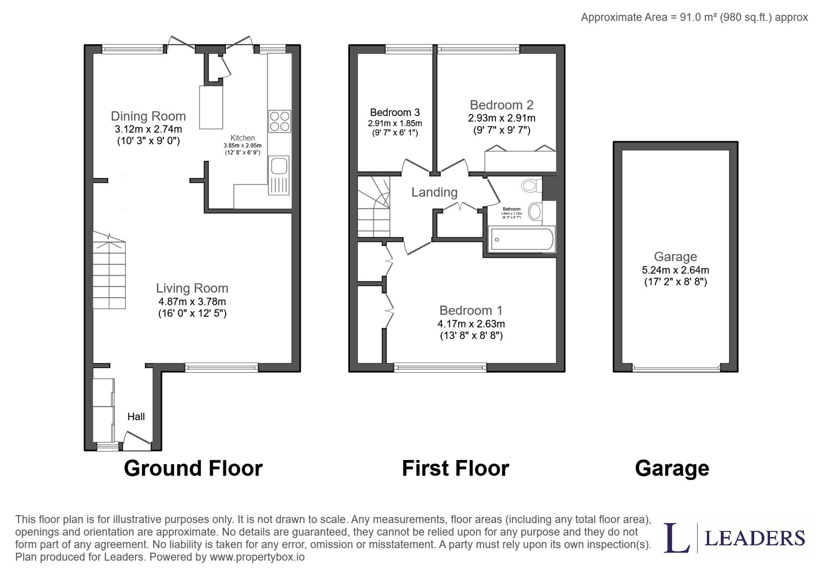 54, Weymede, West Byfleet floorplan