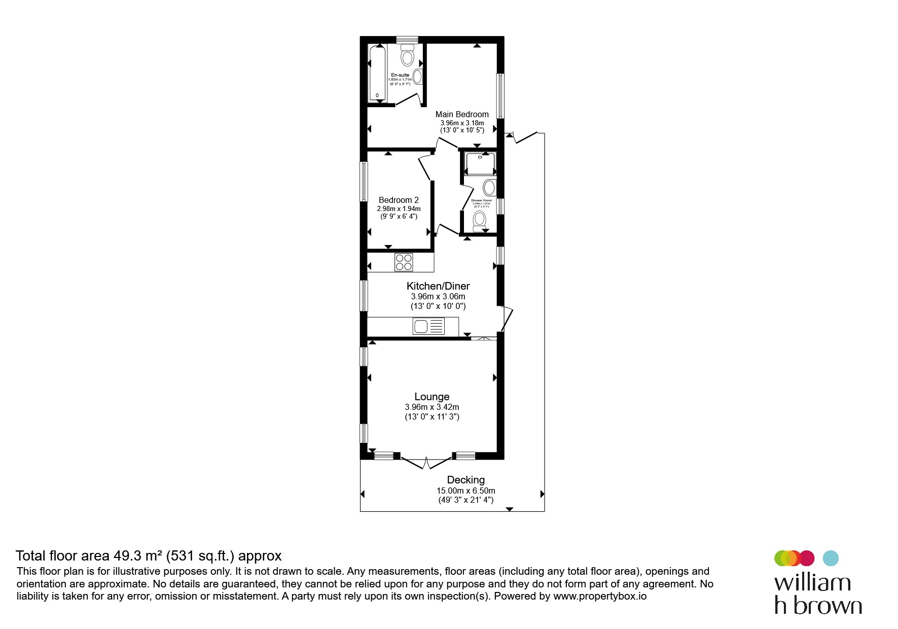 F11, Orby Road, Skegness floorplan