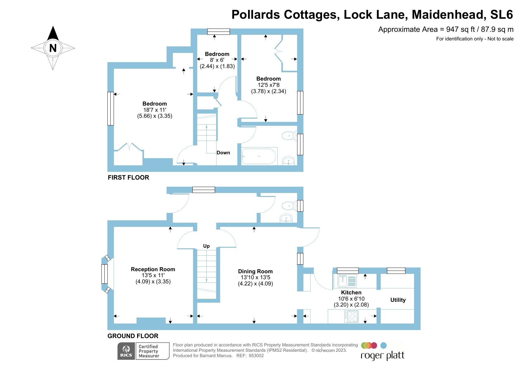 Lock Lane, Maidenhead SL6, 3 bedroom semidetached house for sale