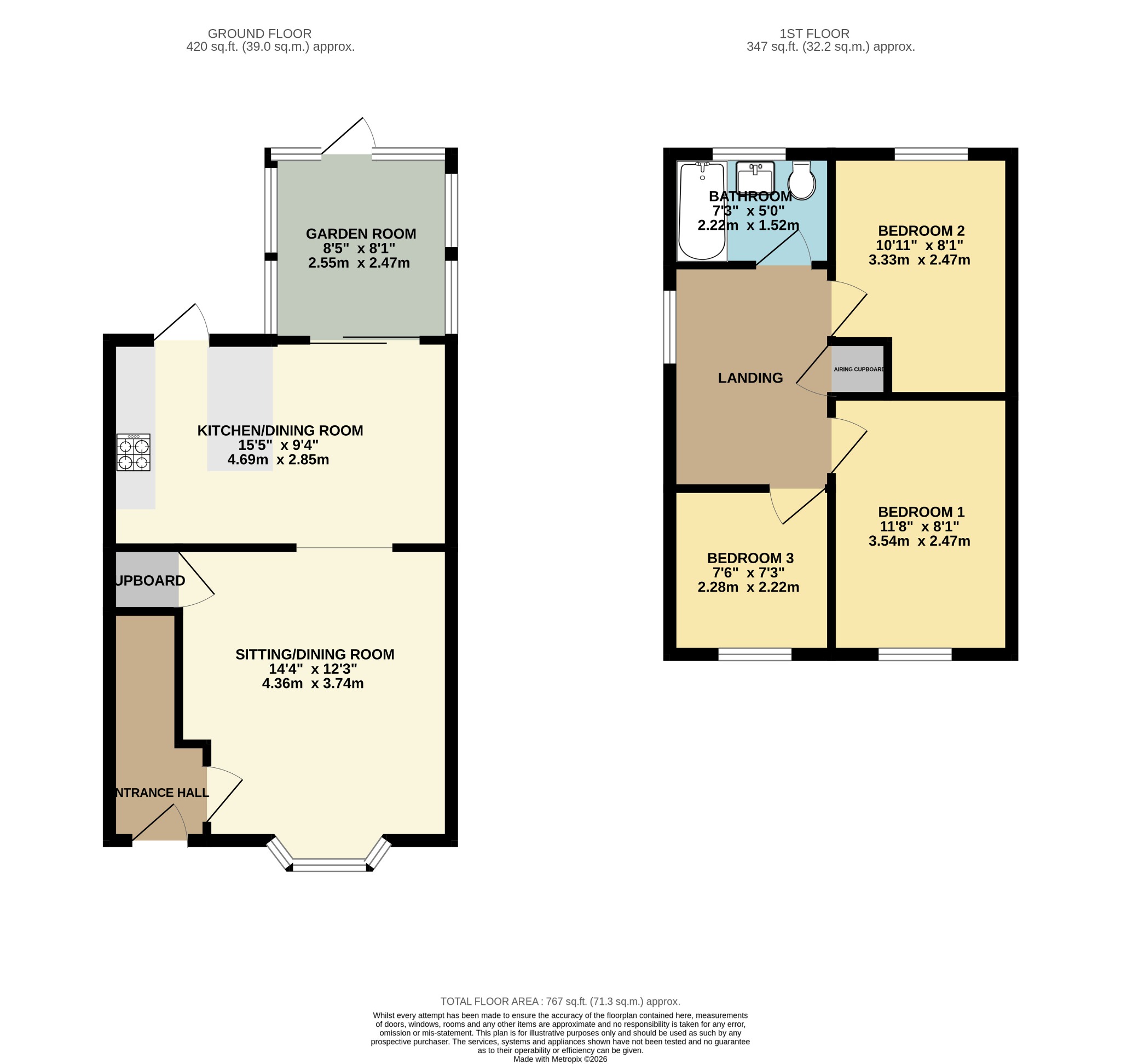 18 Friesland Close, Shaw, Wiltshire floorplan