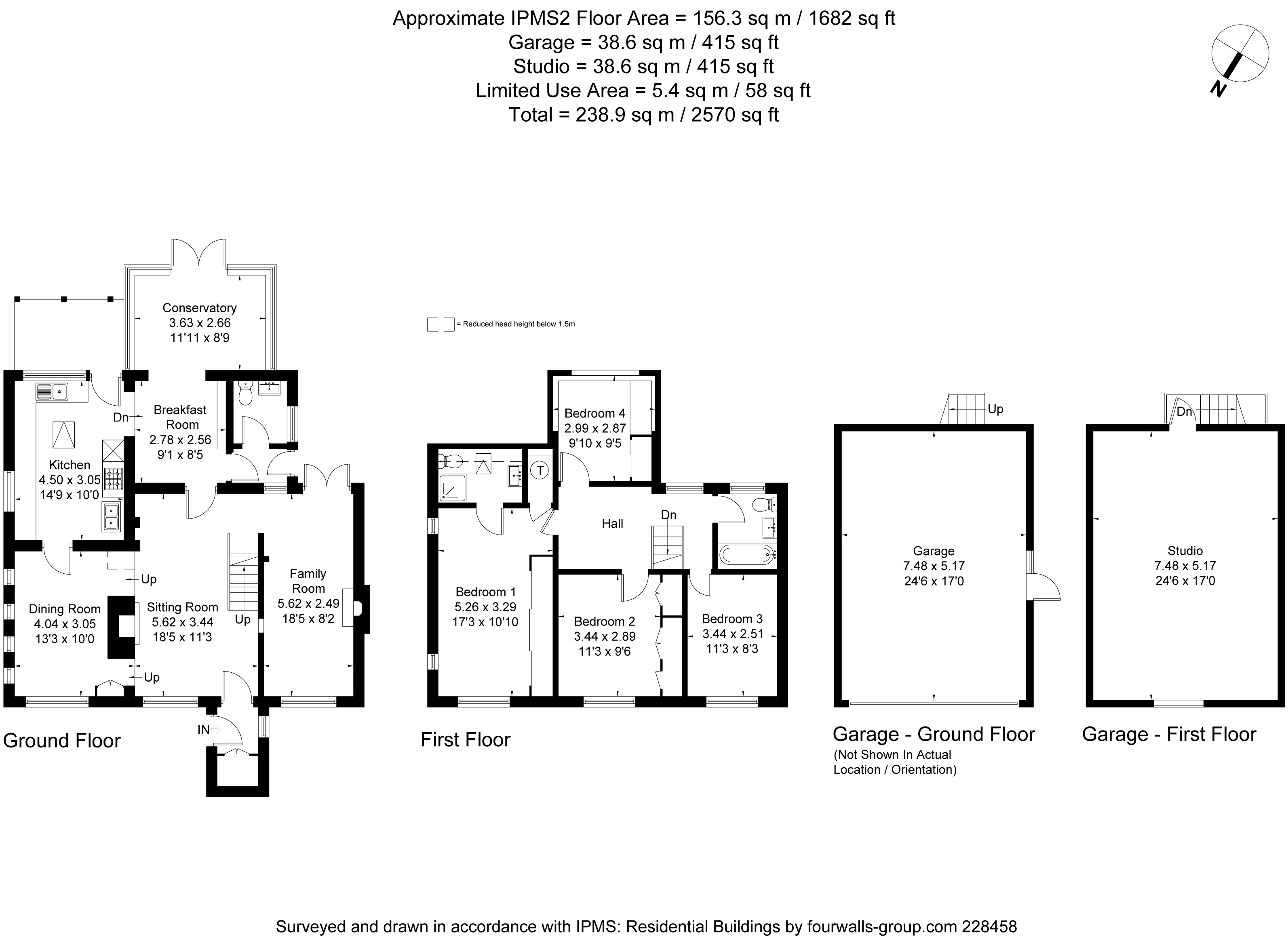 5 Bedrooms Detached house for sale in Sandy Lane, Crawley Down, Crawley, West Sussex RH10