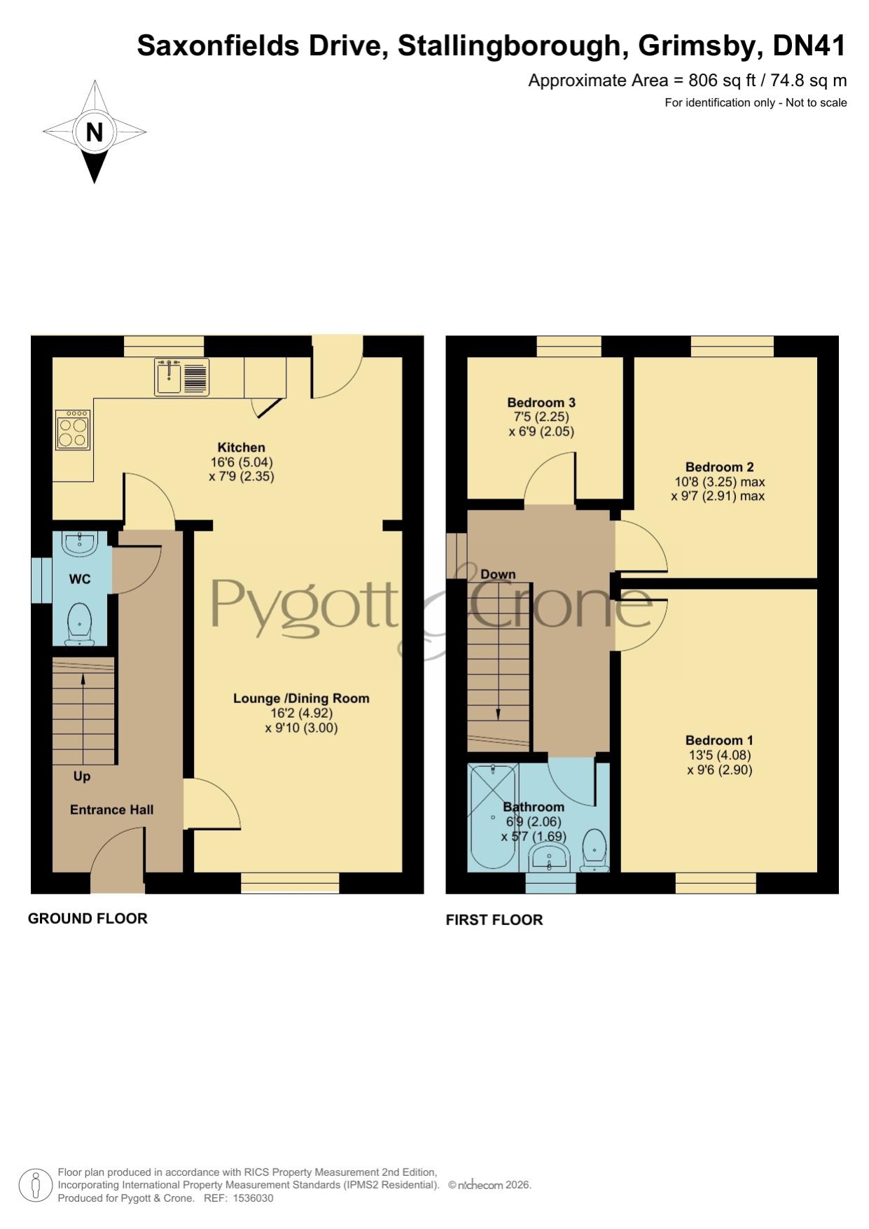 Saxonfields Drive, Grimsby floorplan