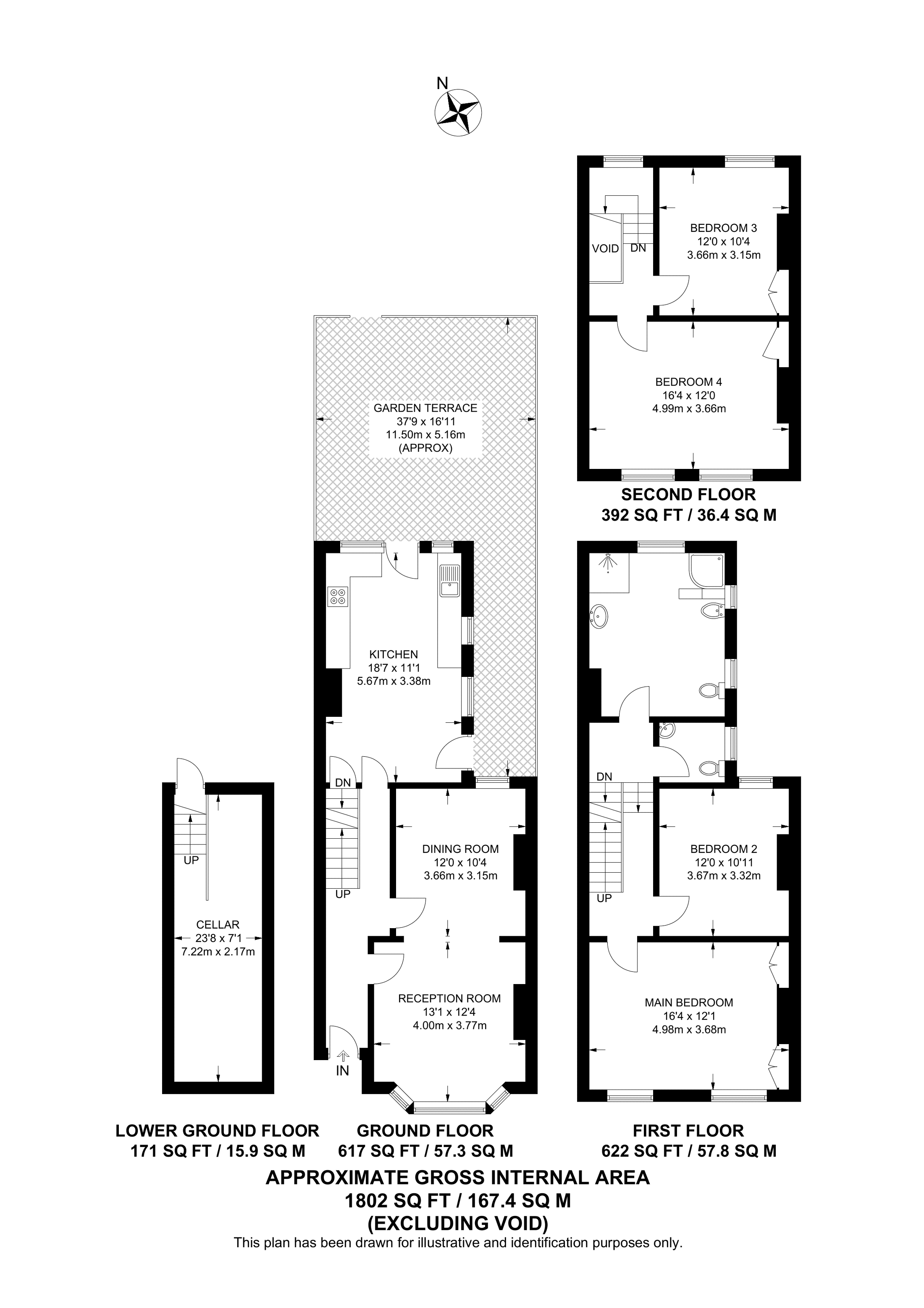 Southampton Way, Peckham floorplan