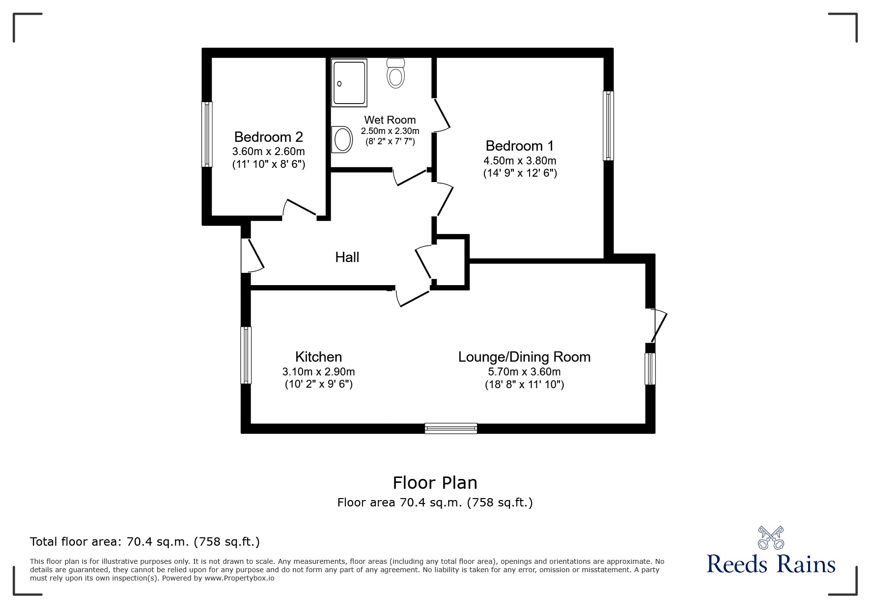 7, Moorfoot Avenue, Durham floorplan