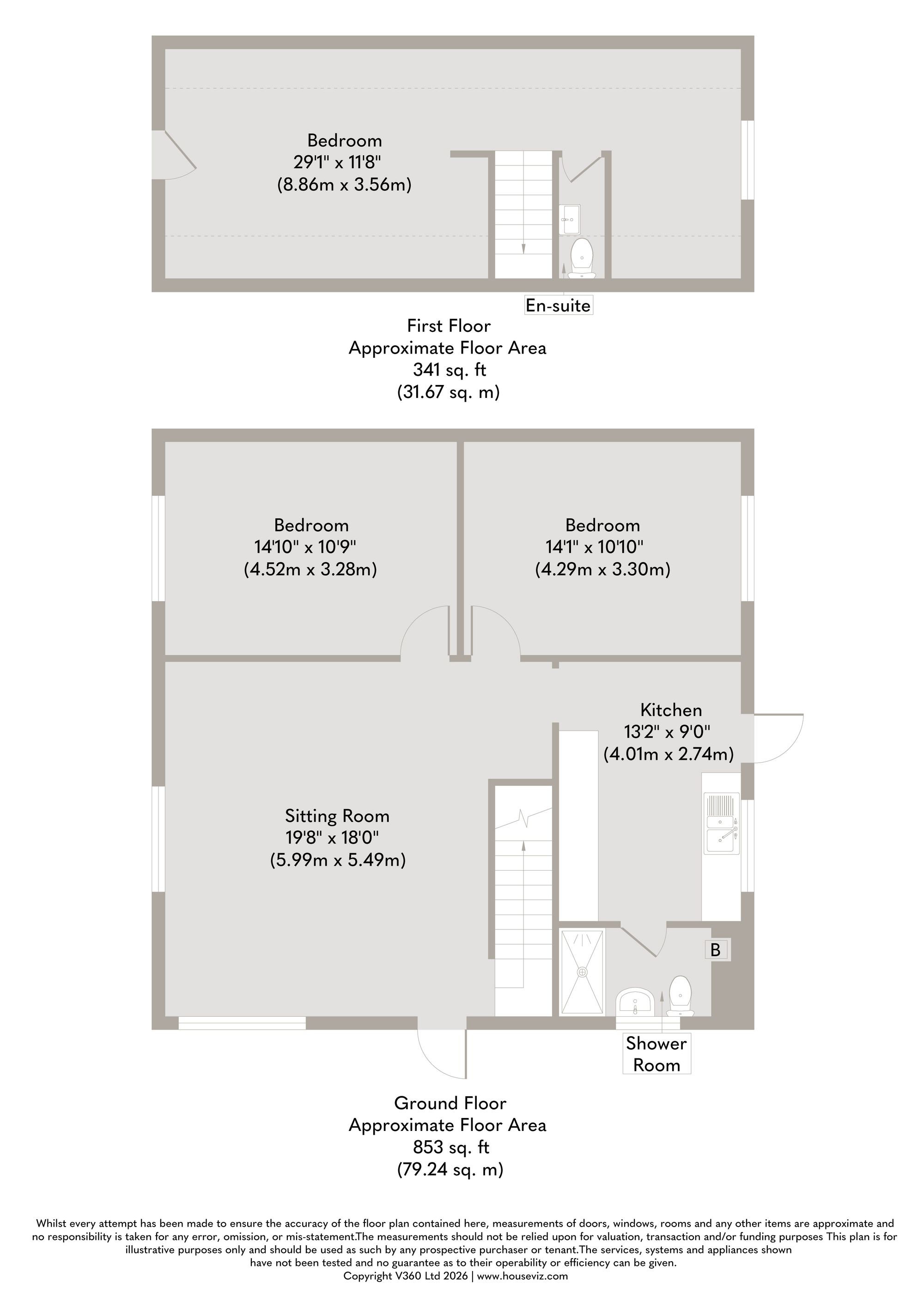 The Small Holding, Hindoveston Road, Foulsham floorplan