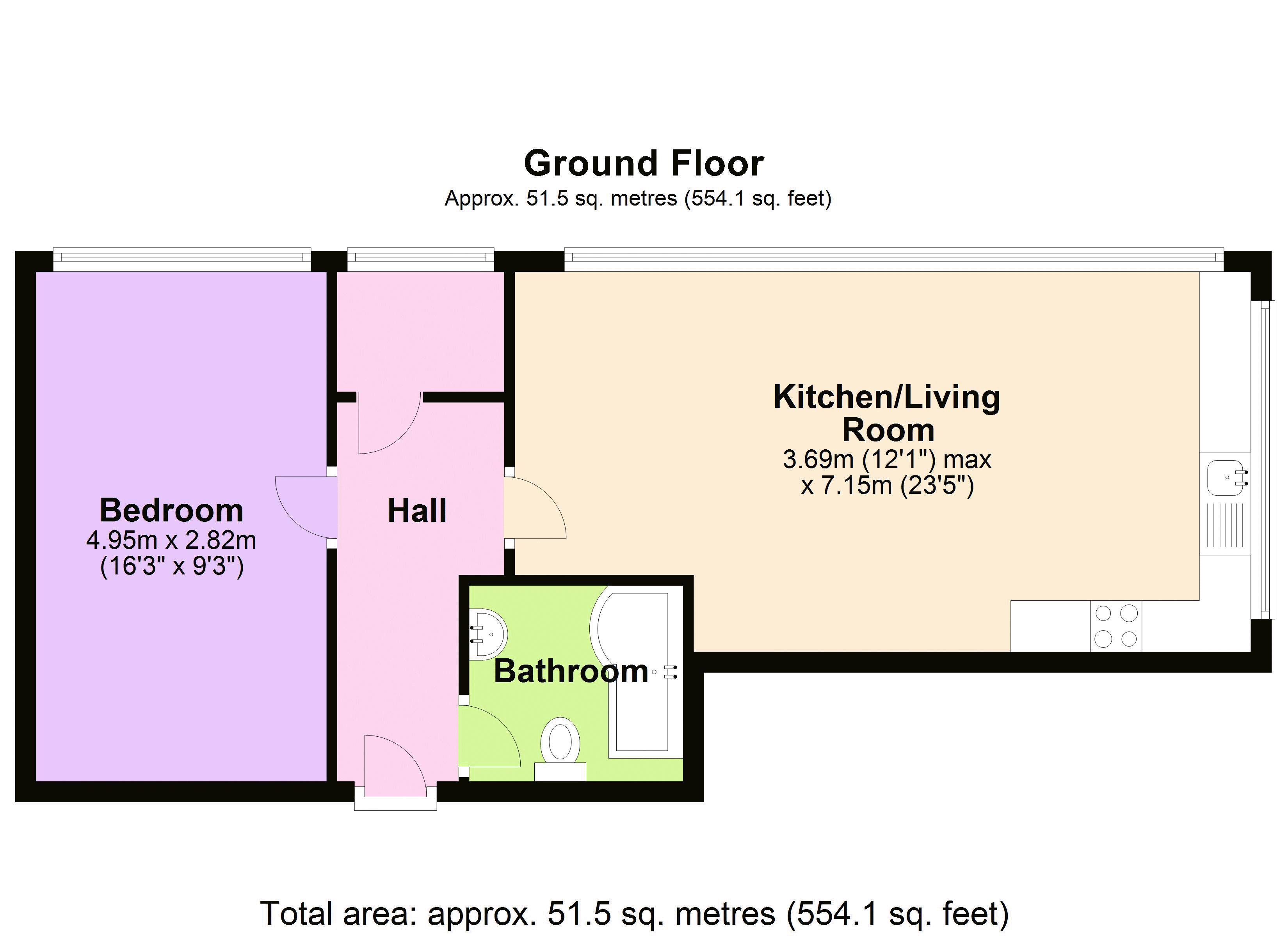 85 Pavilions Court, Windsor Road, Trowbridge floorplan