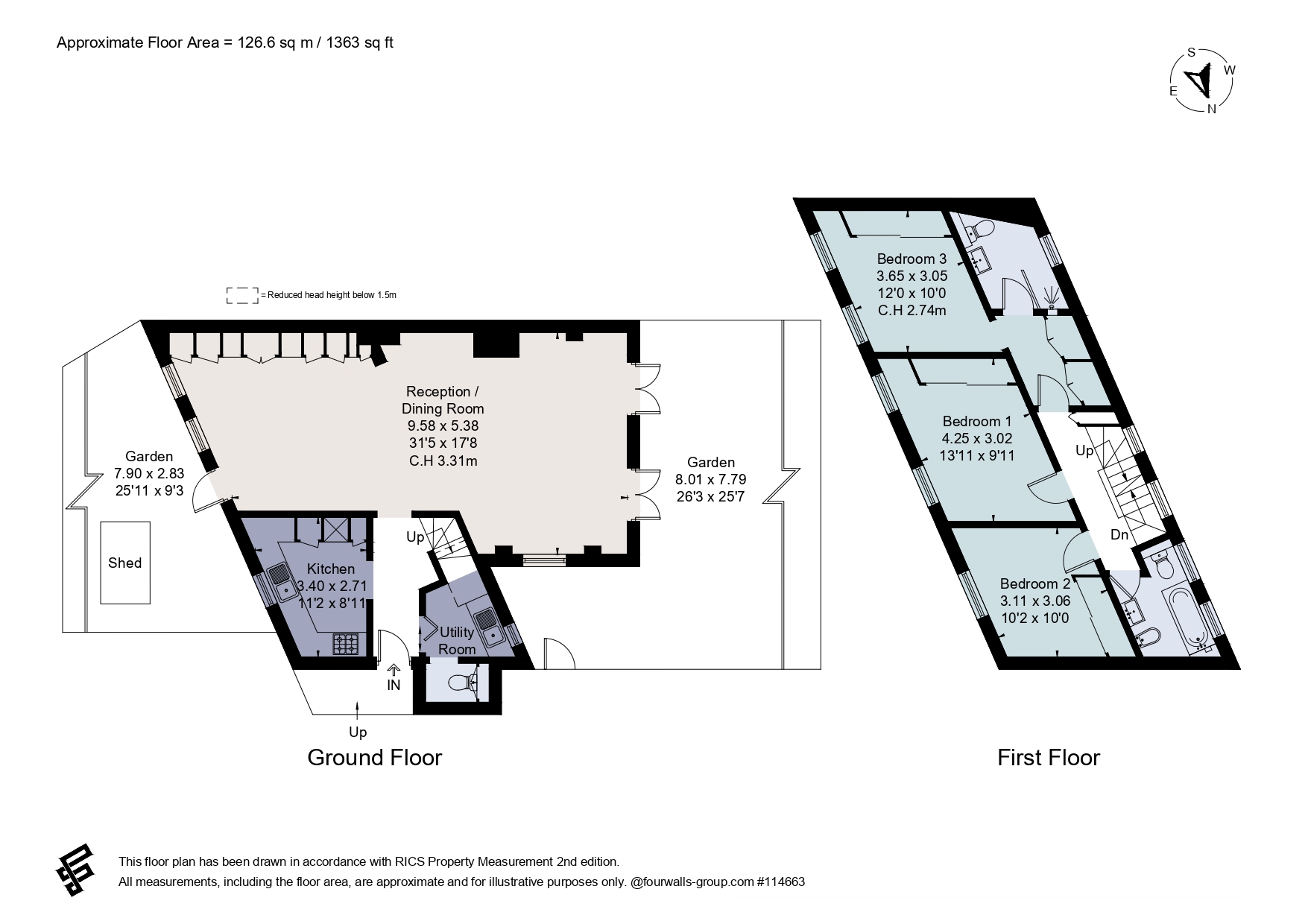 The Coach House, 205, Putney Bridge Road, London floorplan
