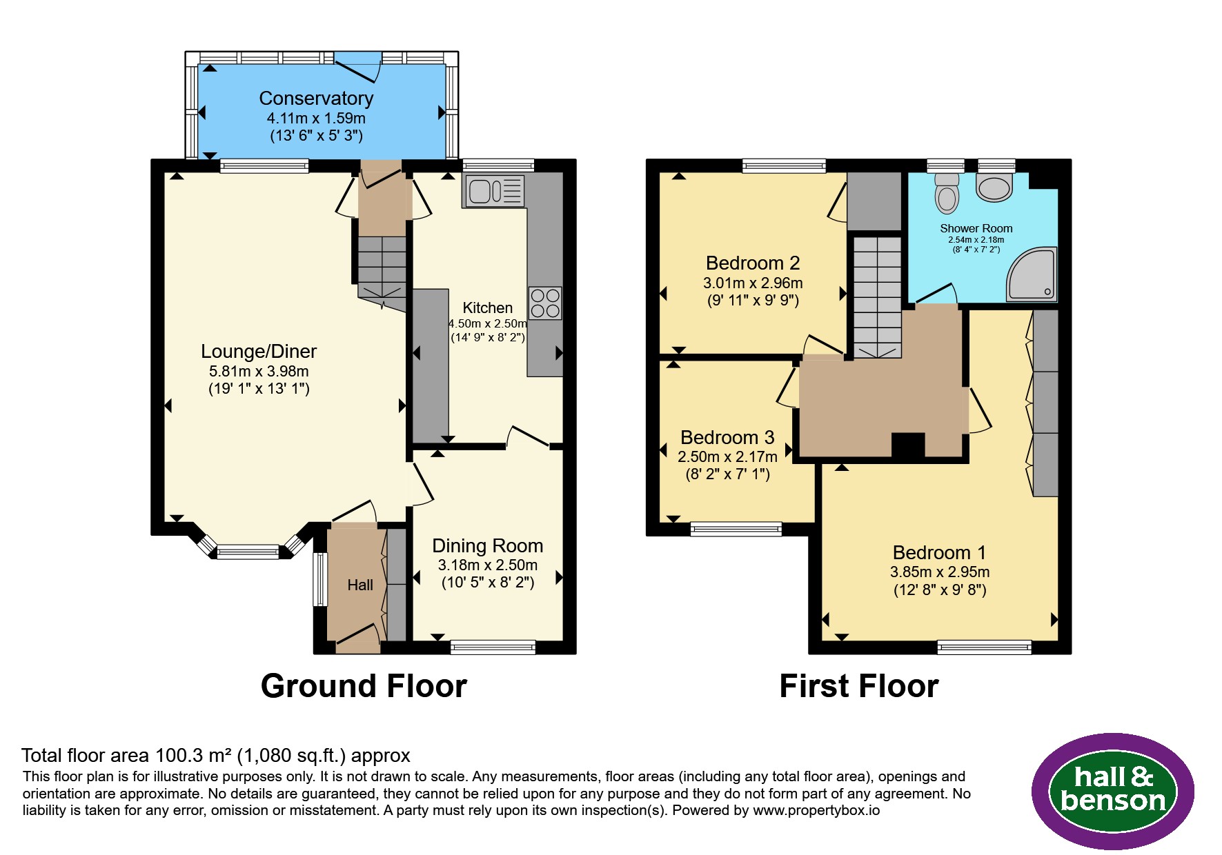 23, Hallfield Road, Alfreton floorplan