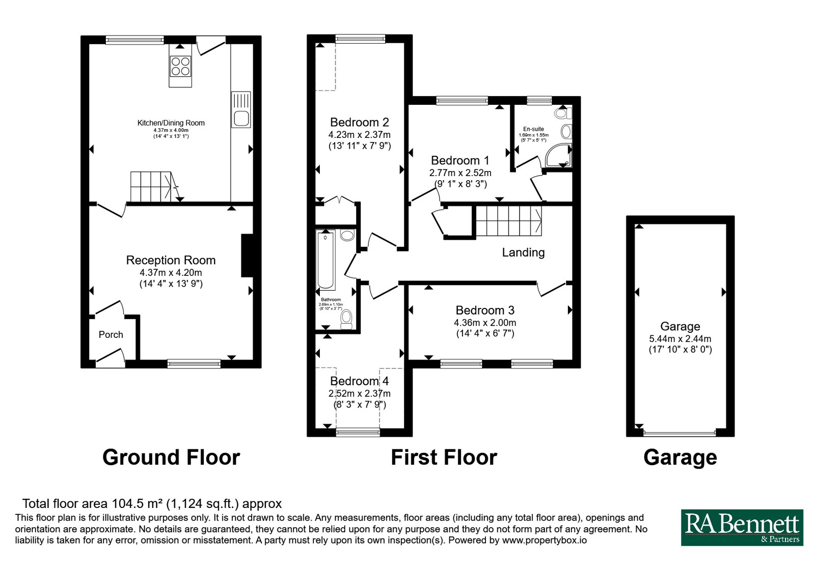 Bishops Gate, Southam floorplan