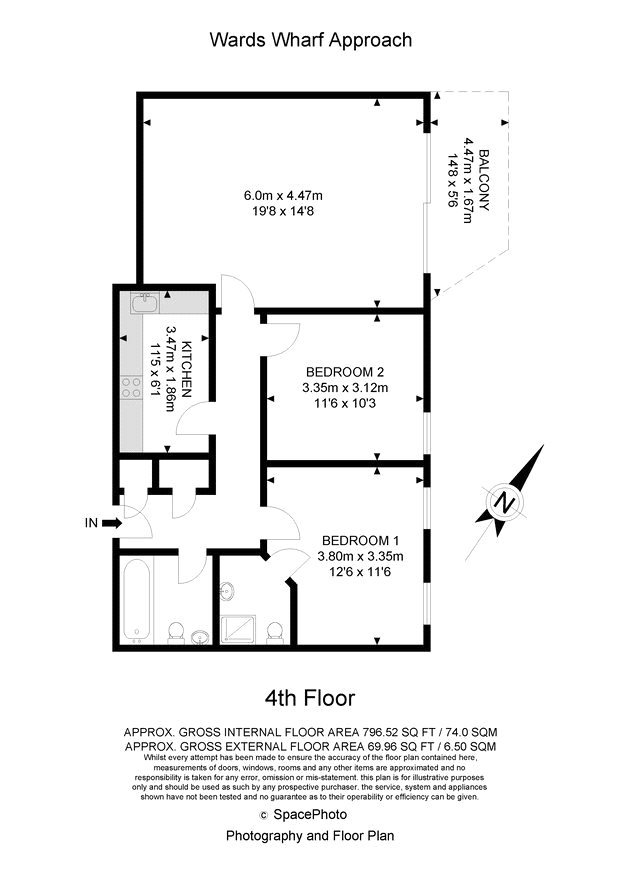 2 Bedrooms Flat for sale in Tradewinds, Wards Wharf Approach, London E16