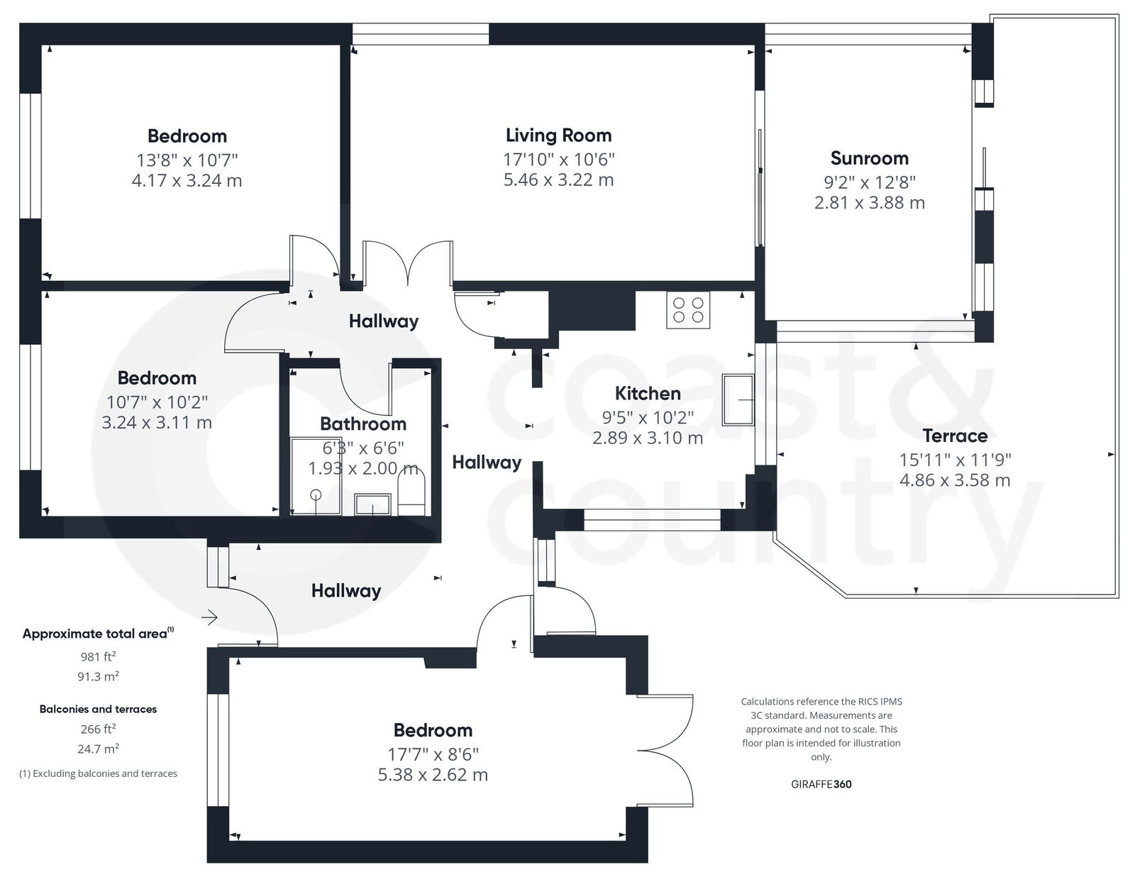 21, The Roundway, Newton Abbot floorplan
