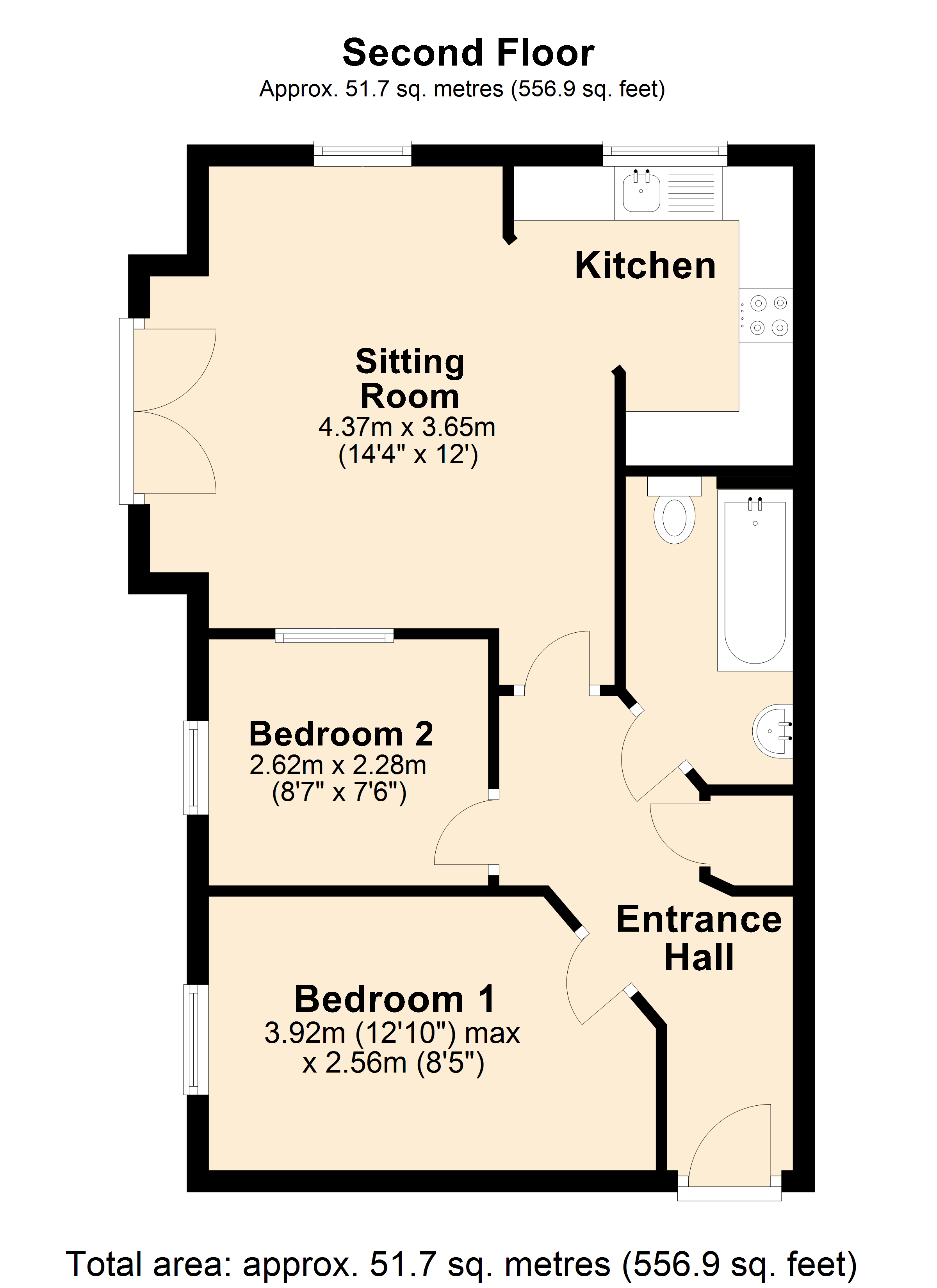 82, Peach Pie Street, Somerset floorplan