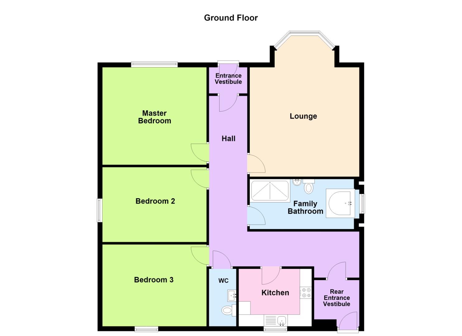 16, Ferry Road, Millport floorplan