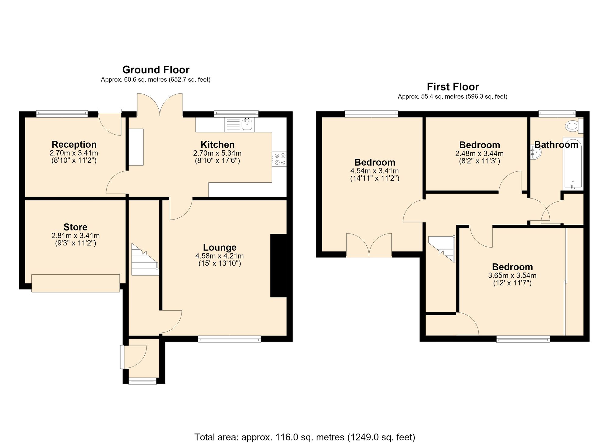 41 Carus Avenue, Darwen floorplan