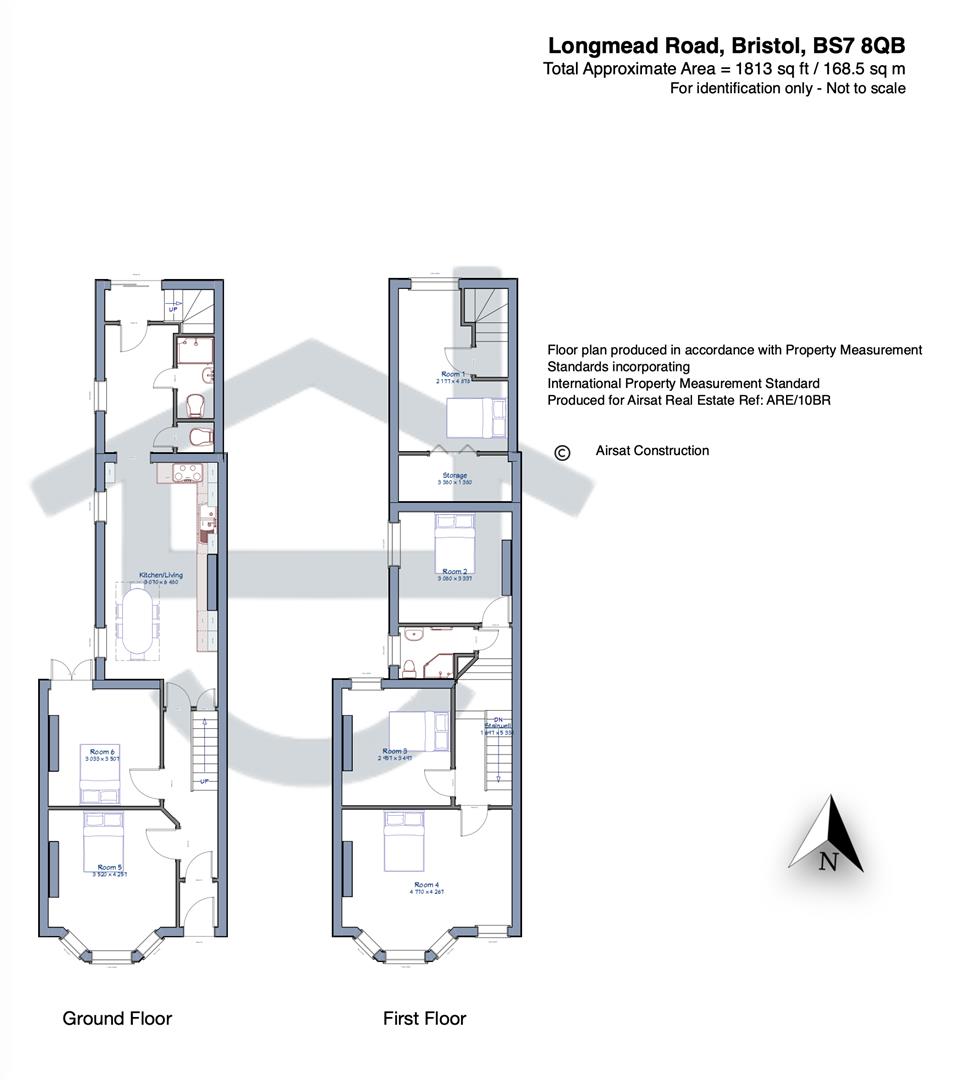 Longmead Avenue, Bristol floorplan
