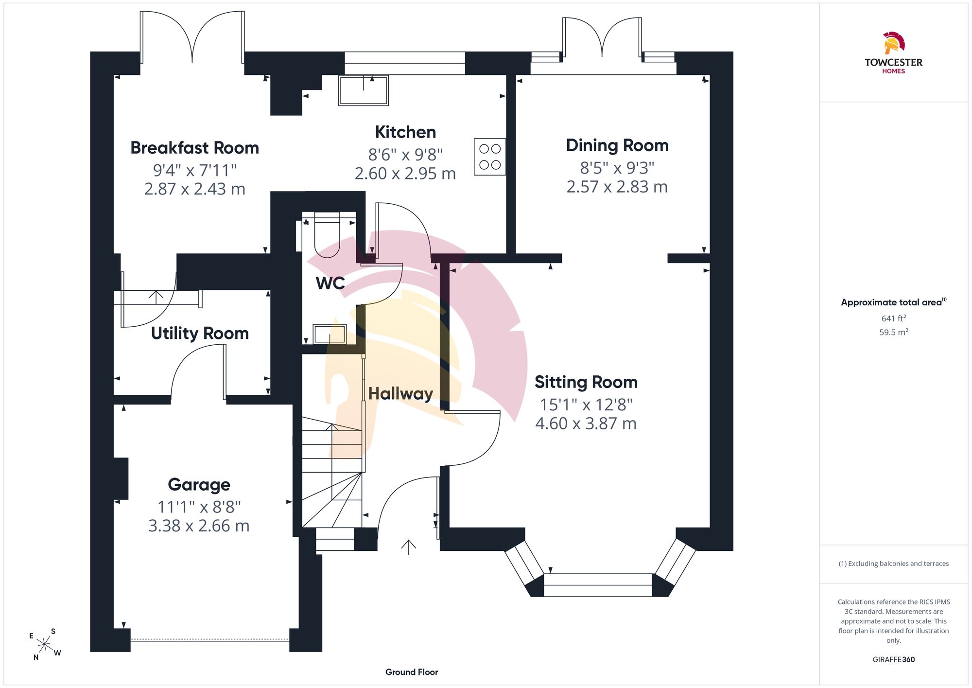 11 Hollyhill, Towcester floorplan