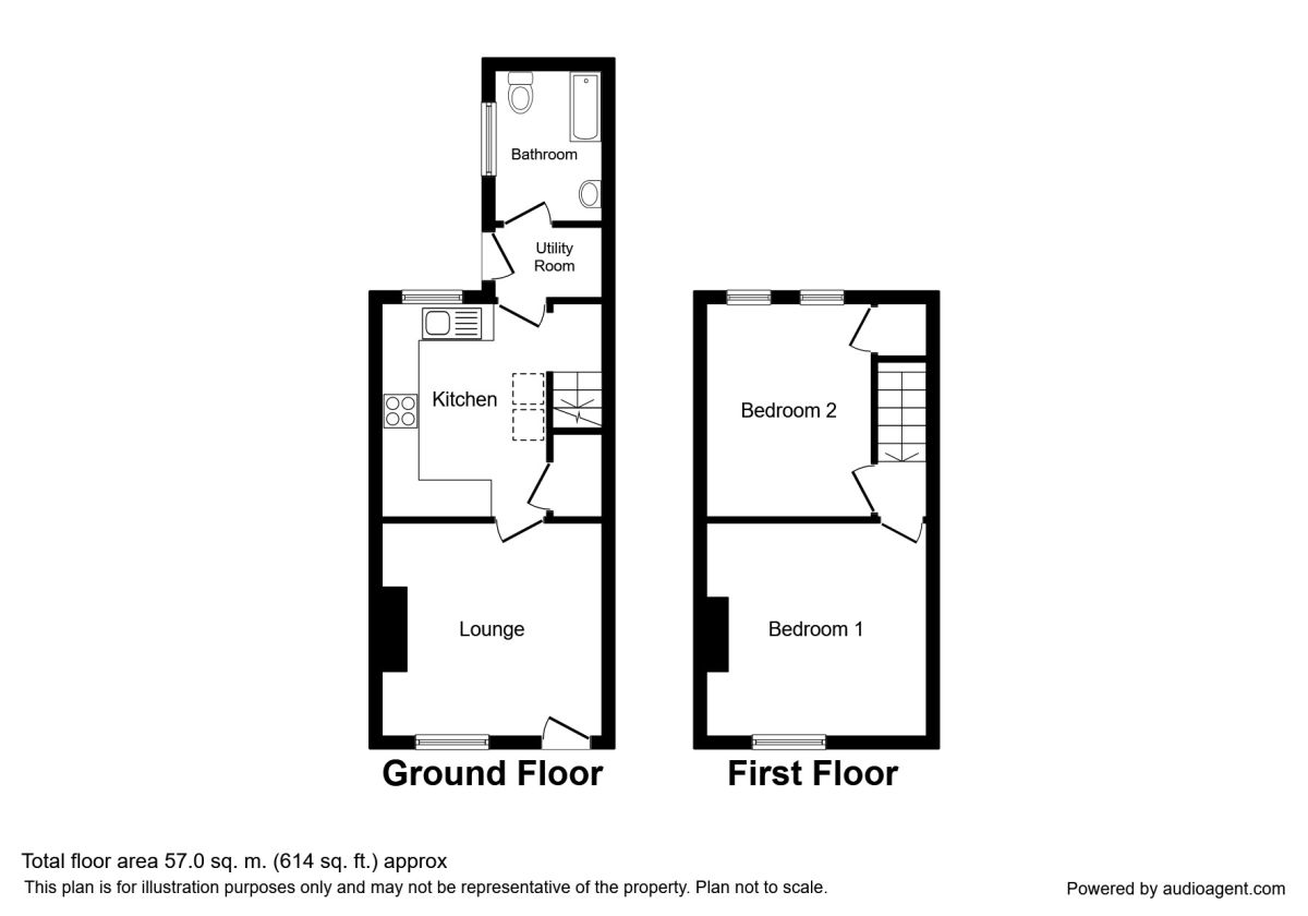 2 Bedrooms Terraced house for sale in Furnival Street, Sandbach CW11