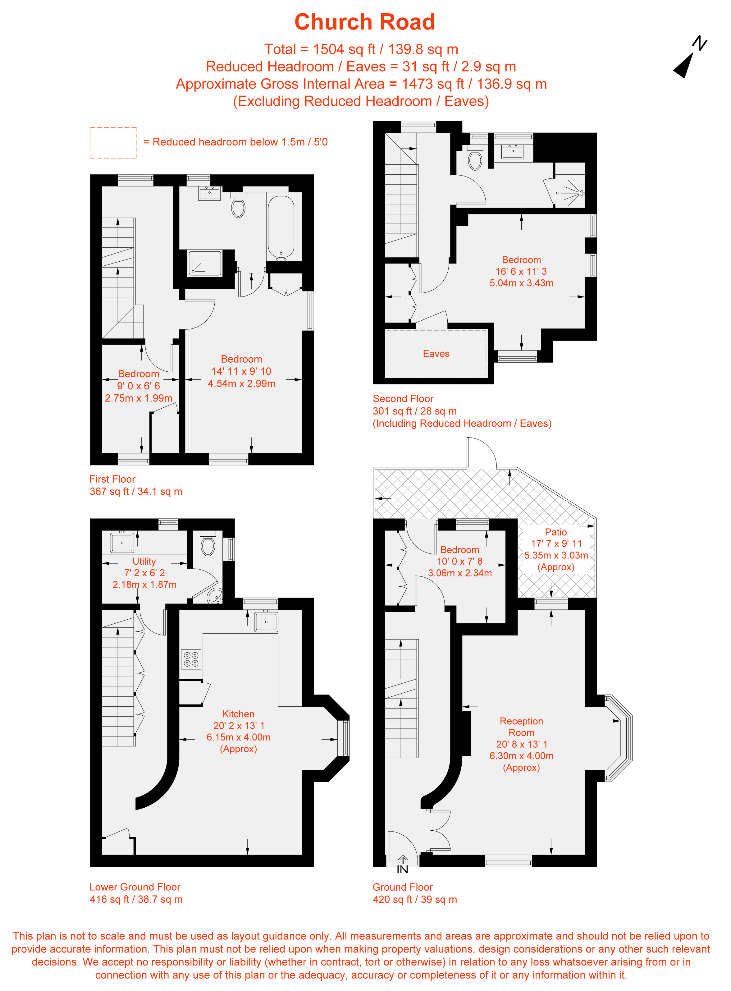 7, Cambisgate, 109, Church Road, Wimbledon Village, London floorplan