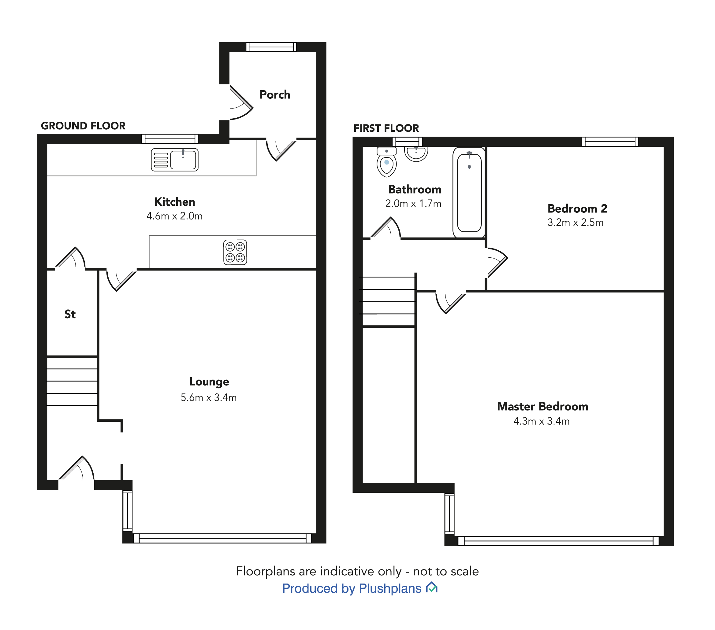11, Churchill Drive, Bishopton floorplan