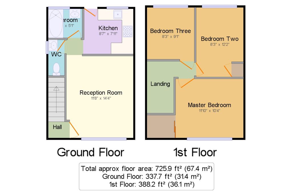 47, Alwold Crescent, London floorplan