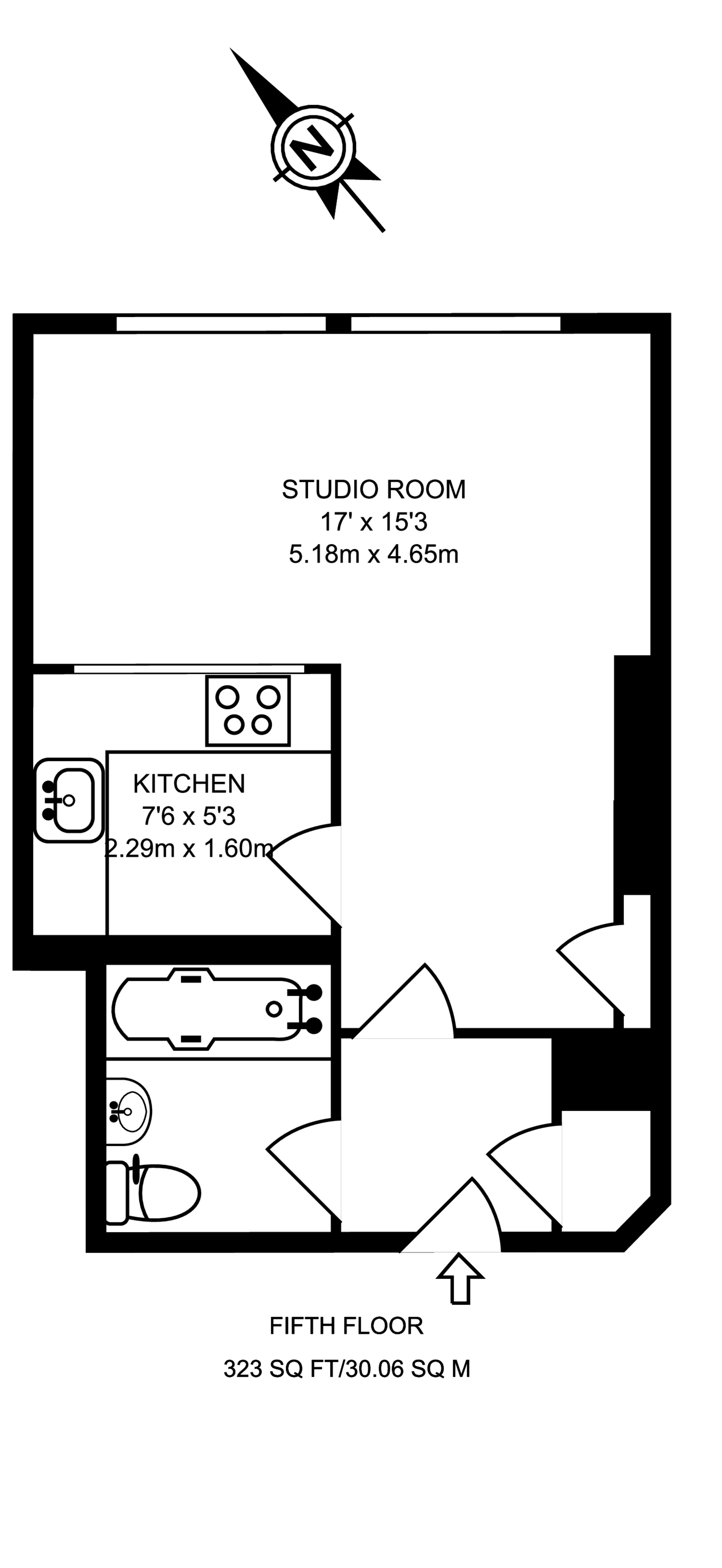 Euston Road, Marylebone floorplan