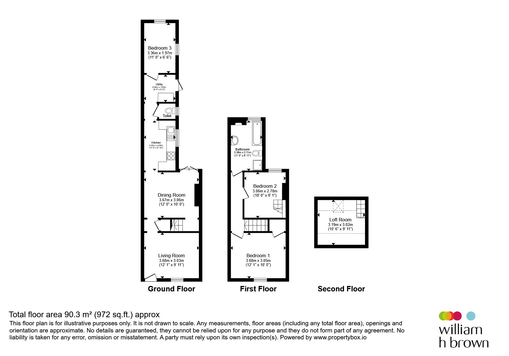 70, Elm Road, Grays floorplan