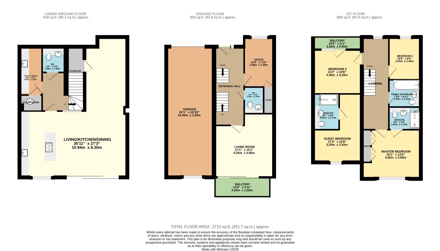 43, Lady White Crescent, Oxfordshire floorplan