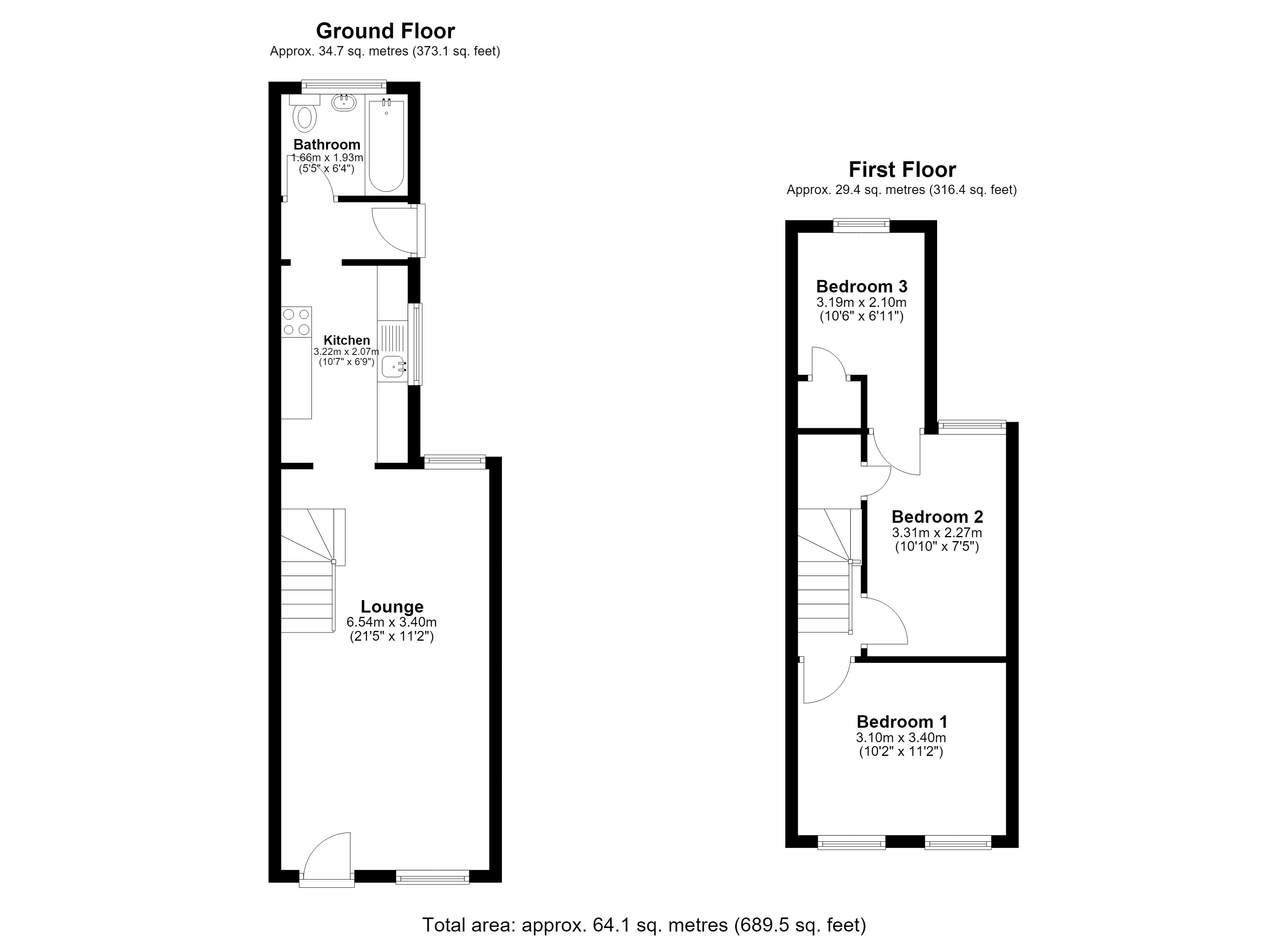 114, St. Vincents Road, Dartford floorplan