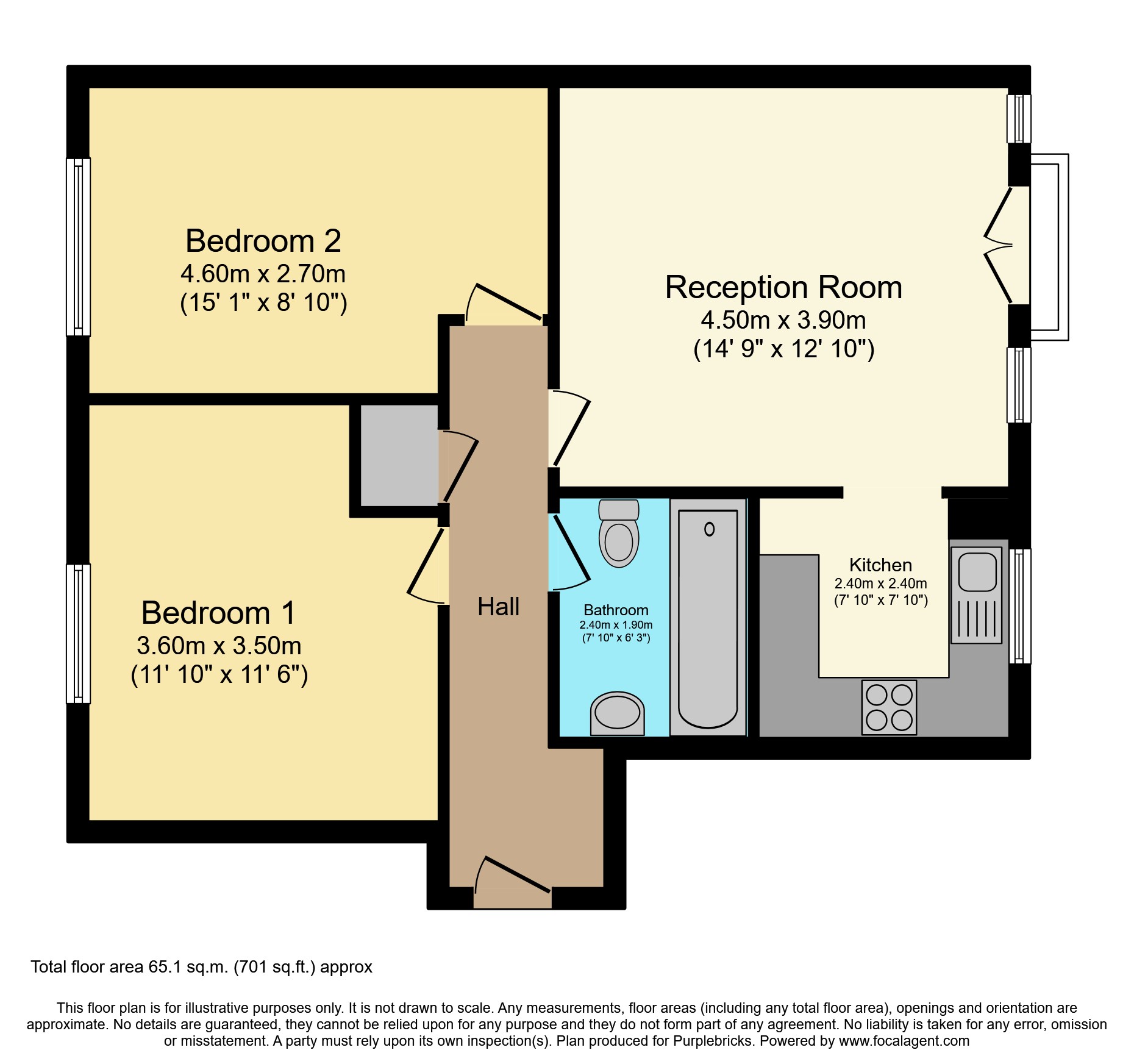 Queensberry Place, London, E12 floorplan